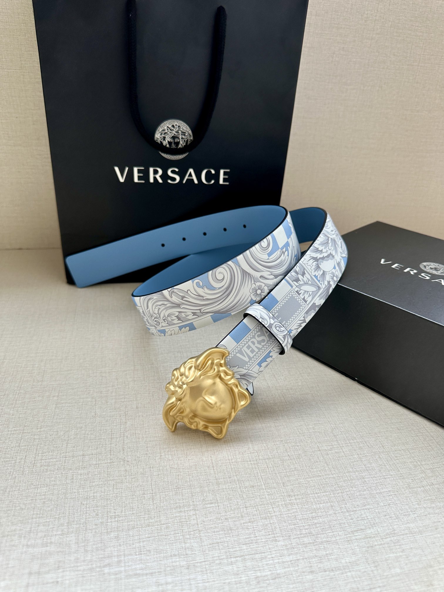 Versace Leather Belt S-m-l