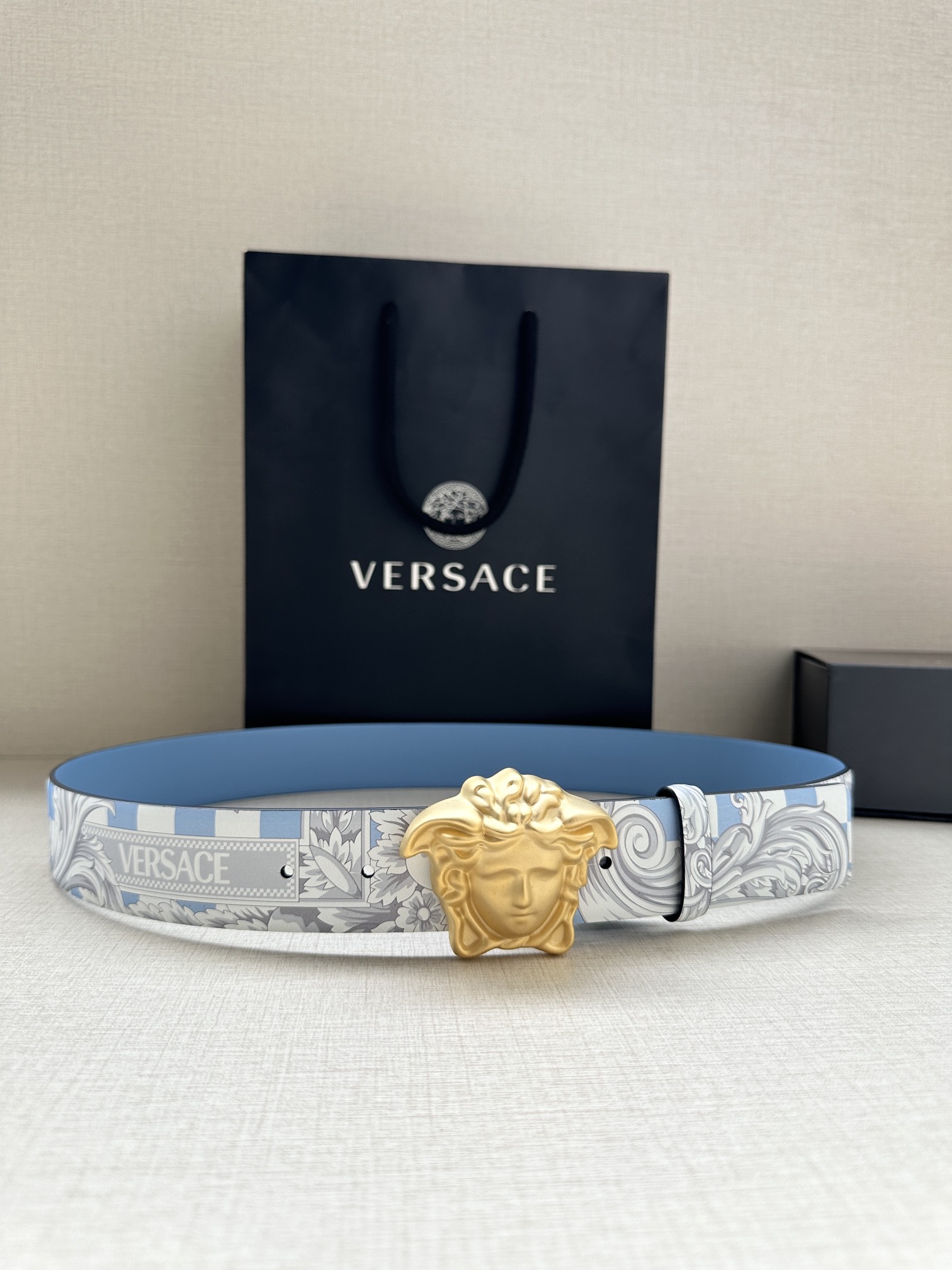 Versace Leather Belt S-m-l