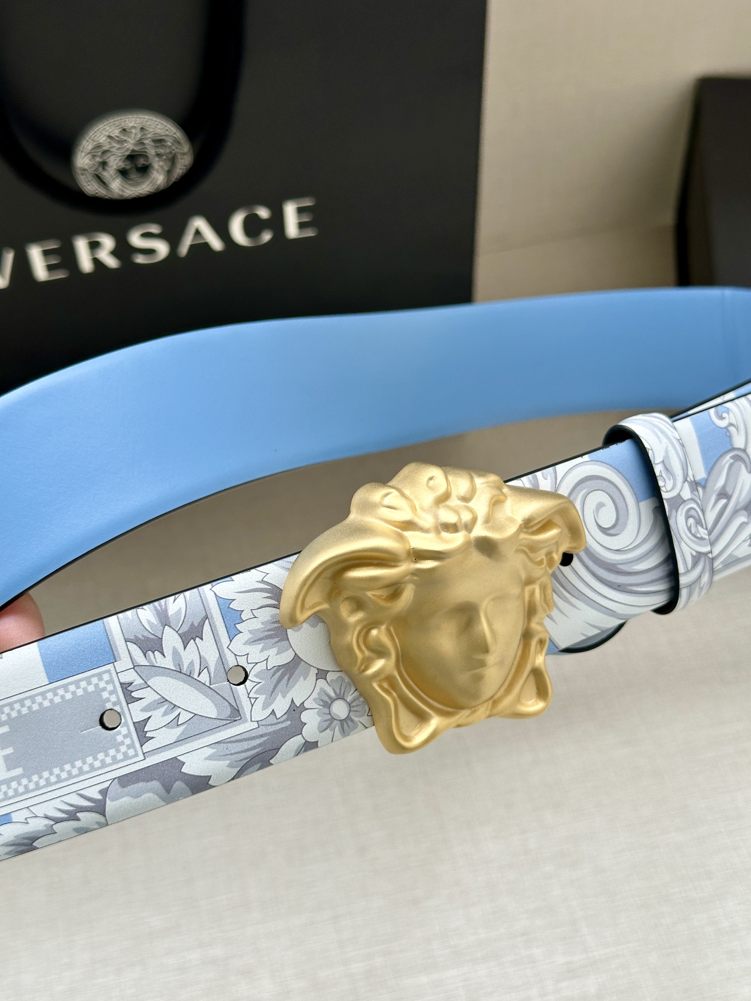 Versace Leather Belt S-m-l
