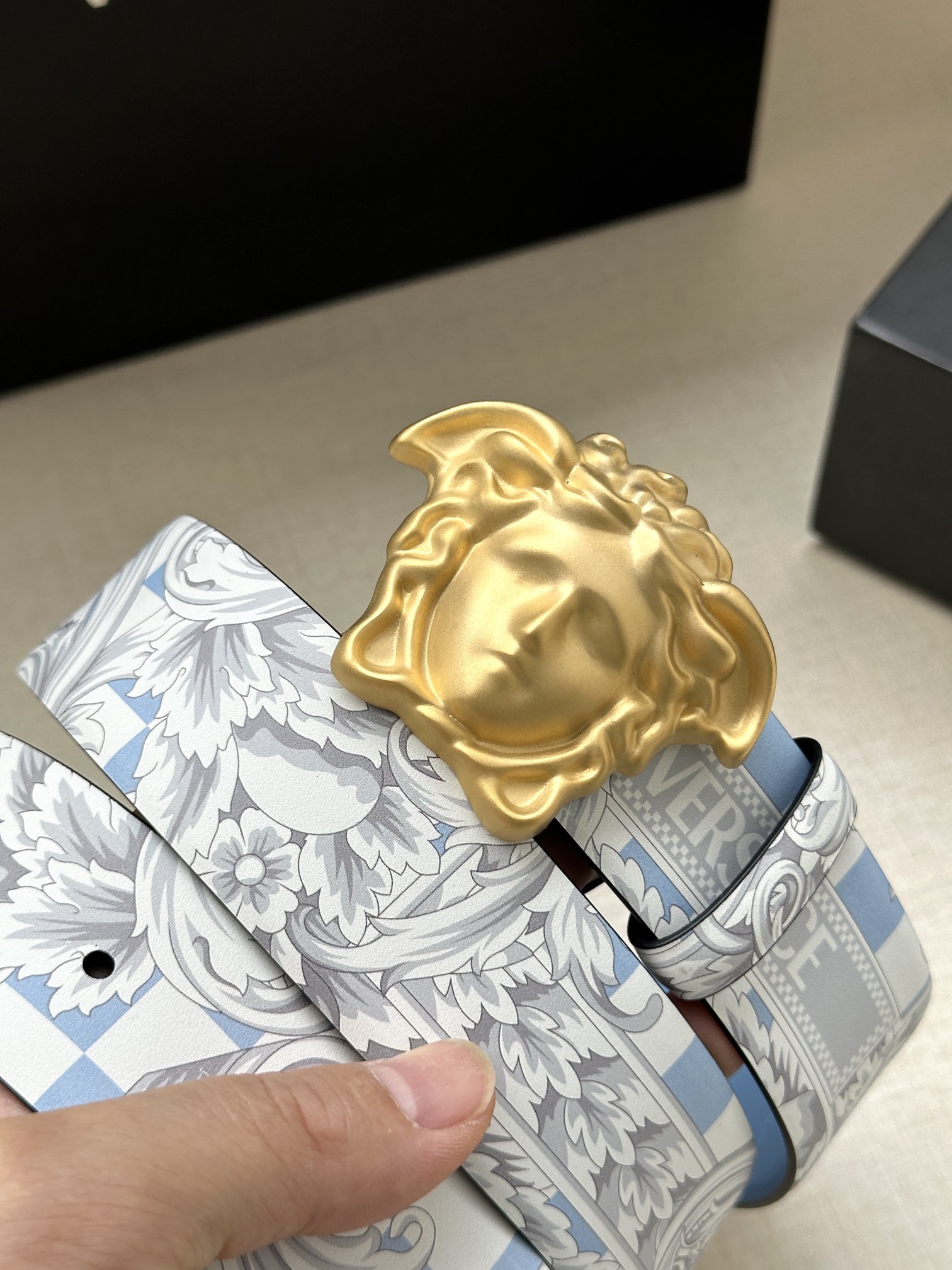 Versace Leather Belt S-m-l