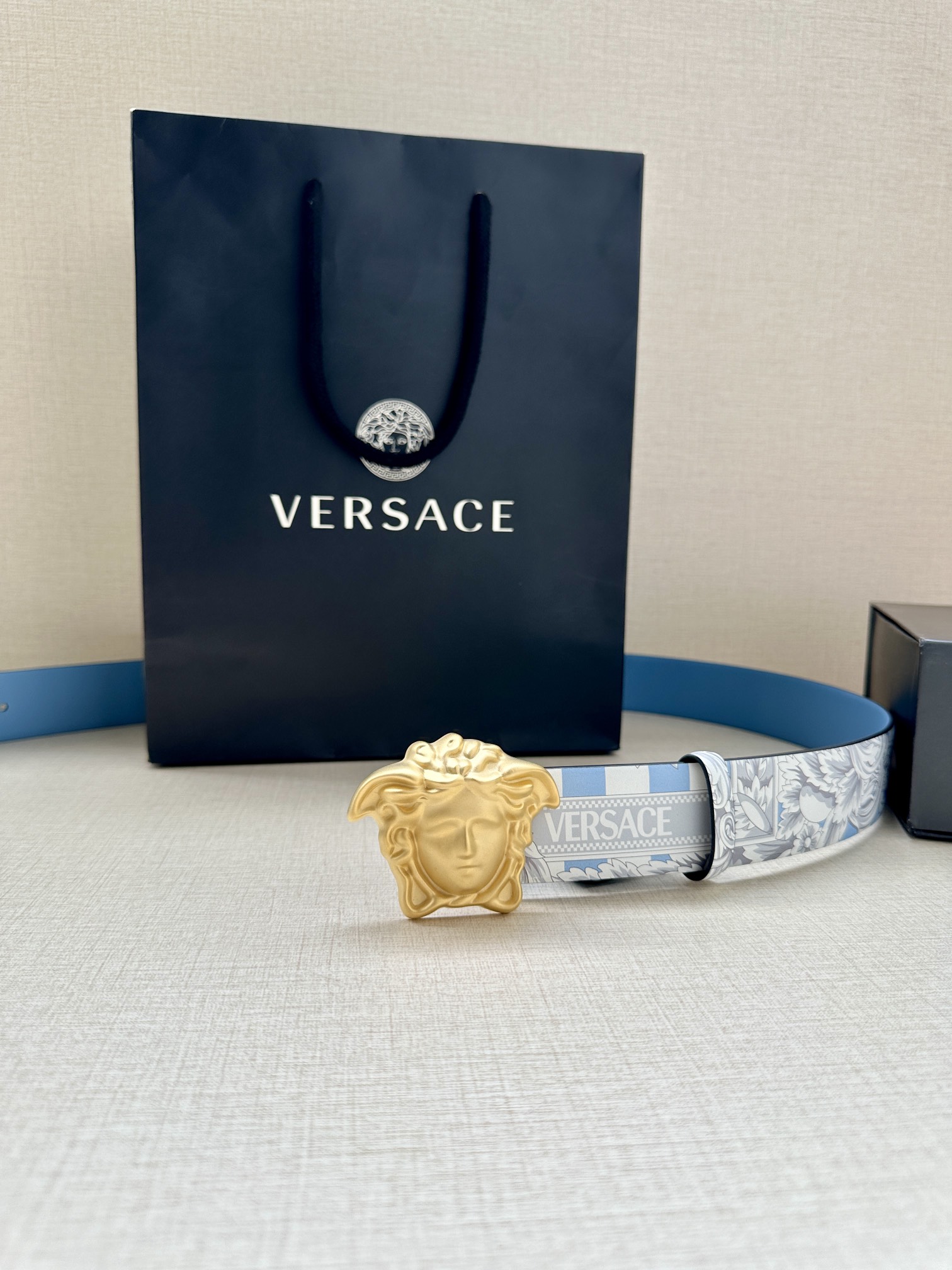 Versace Leather Belt S-m-l
