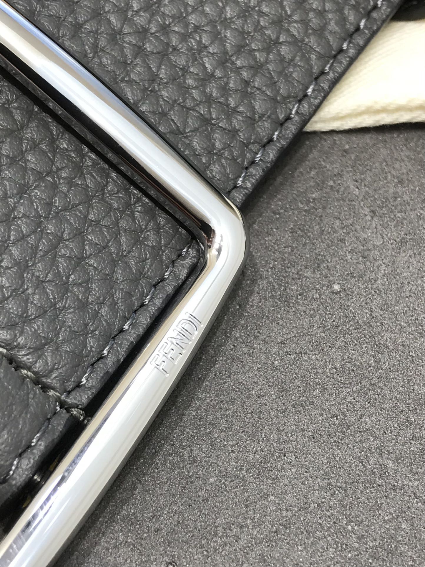 Fendi Leather Belt Cow Leather 35mm