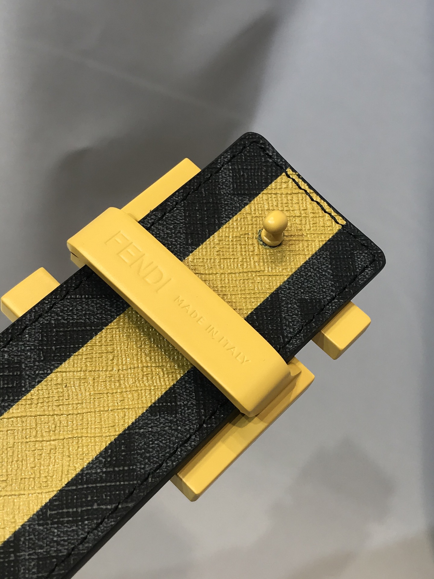 Fendi Leather Belt Cow Leather M