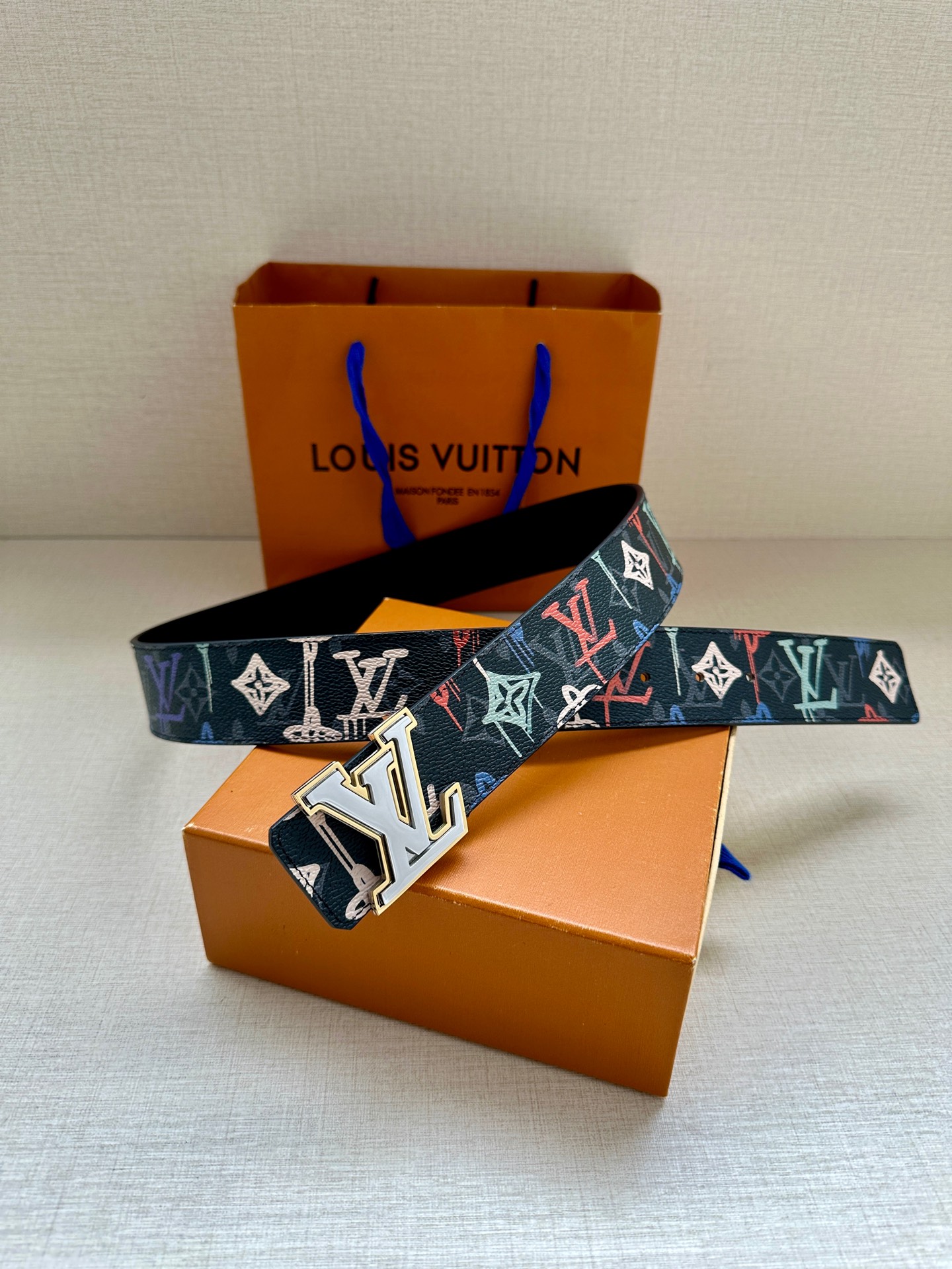 Louis Vuitton Basic Belt Cow Leather S-m-l