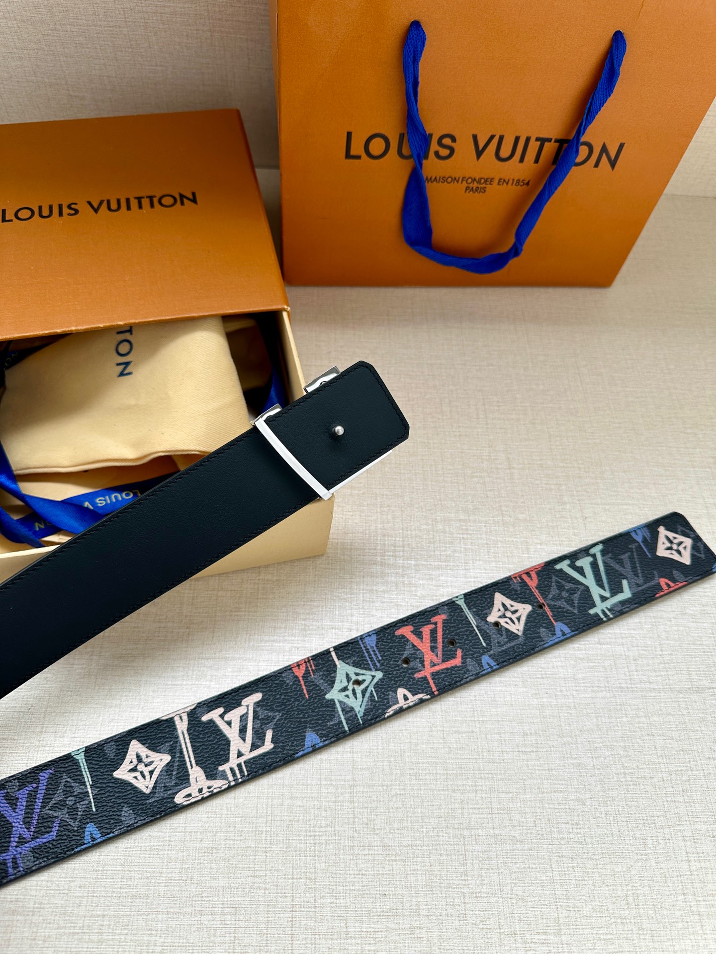 Louis Vuitton Basic Belt Cow Leather S-m-l