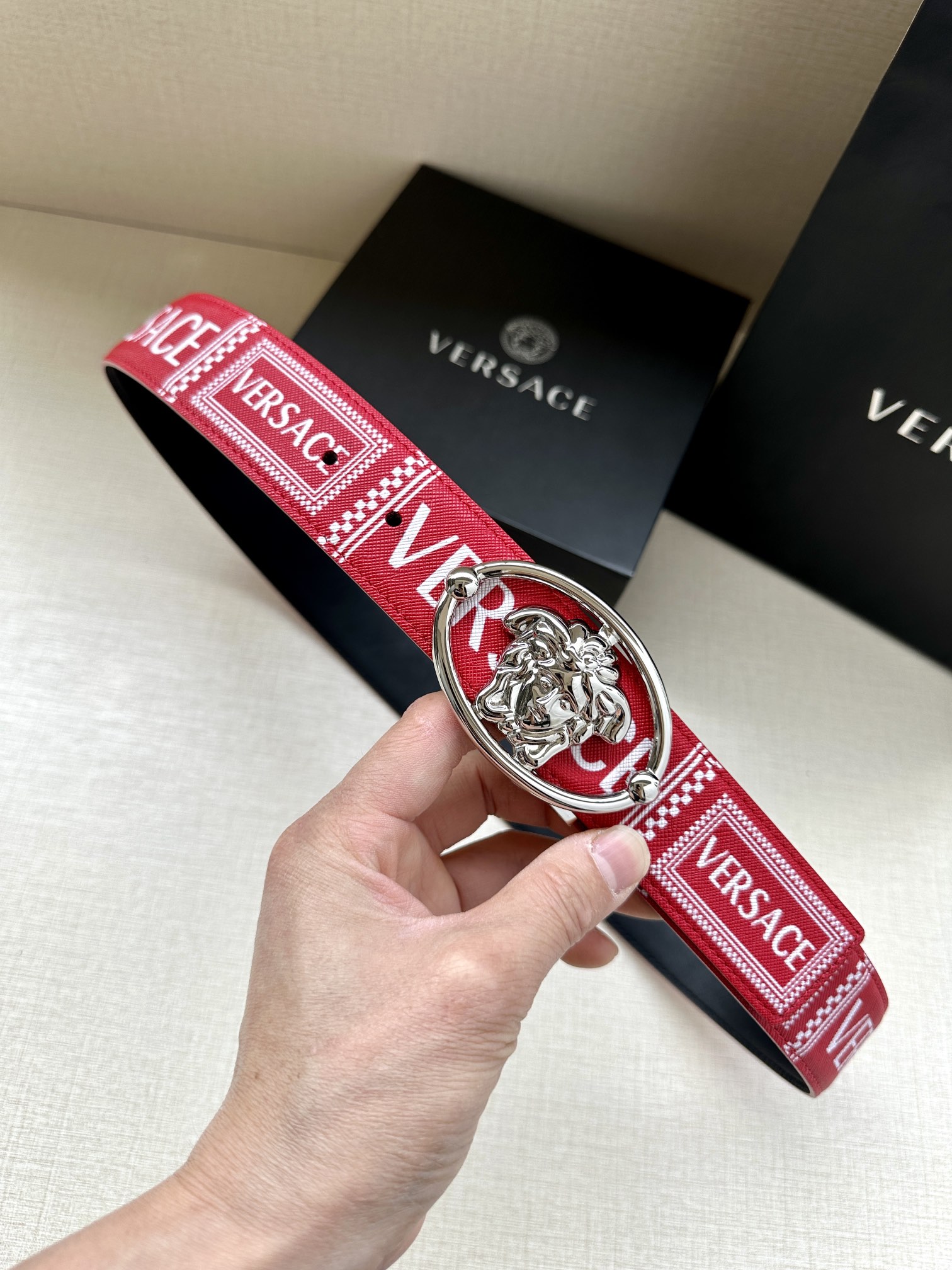 Versace Male Basic Belt S-m