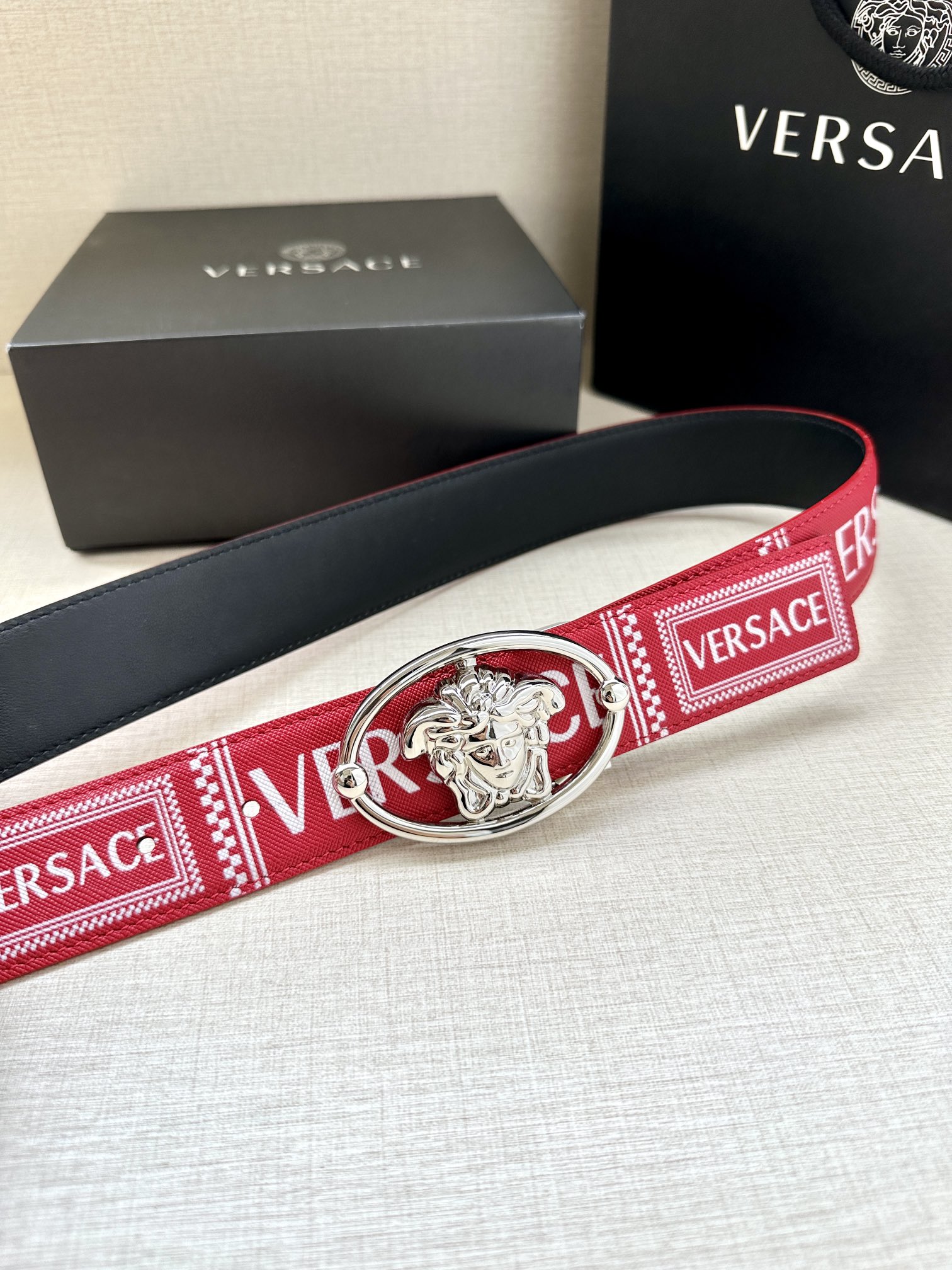 Versace Male Basic Belt S-m