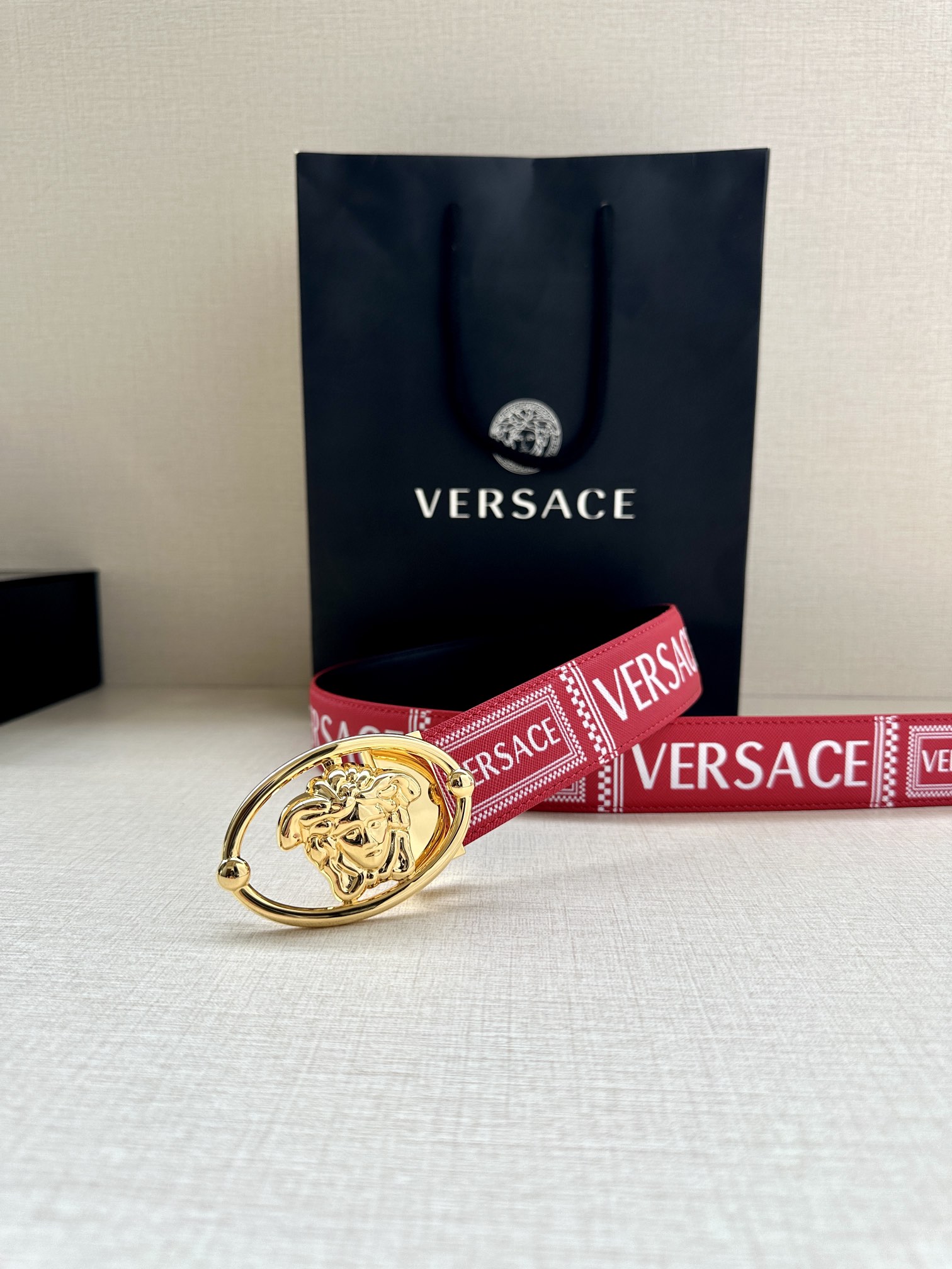 Versace Male Basic Belt S-m