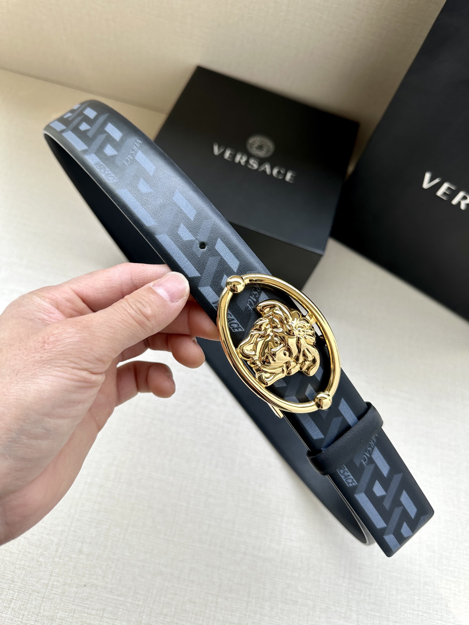 Versace Basic Belt S-m
