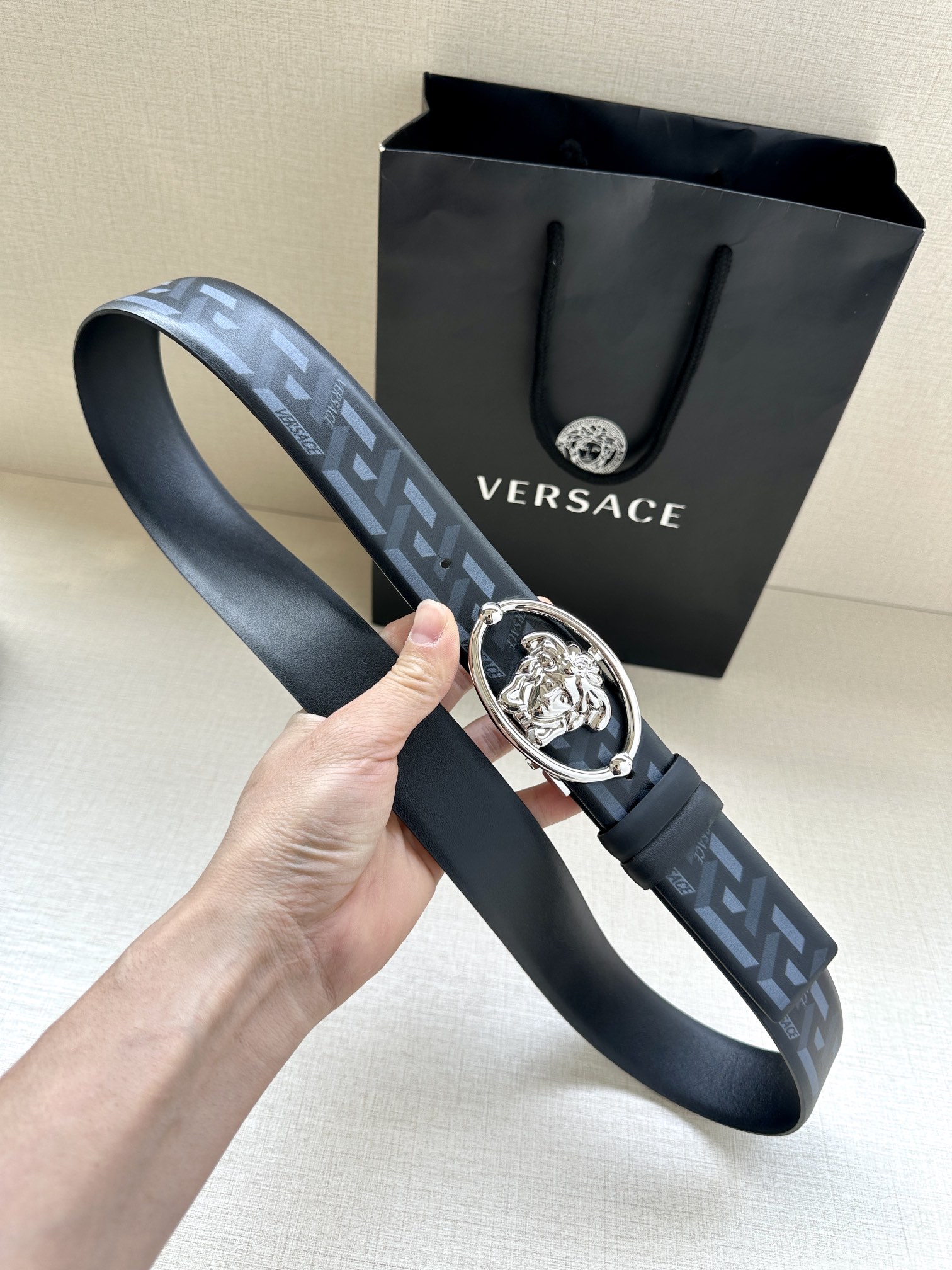 Versace Basic Belt S-m