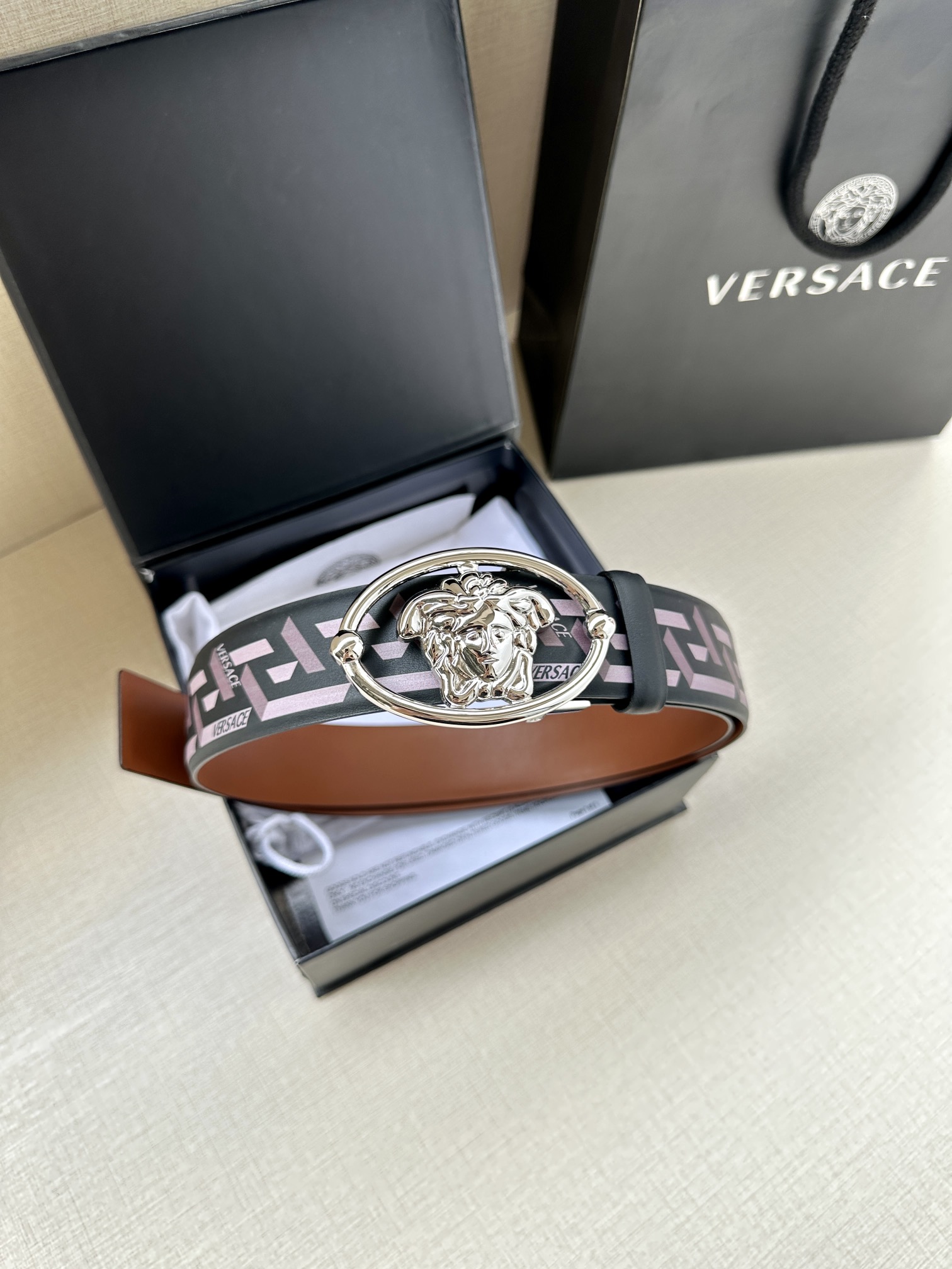 Versace Basic Belt S-m