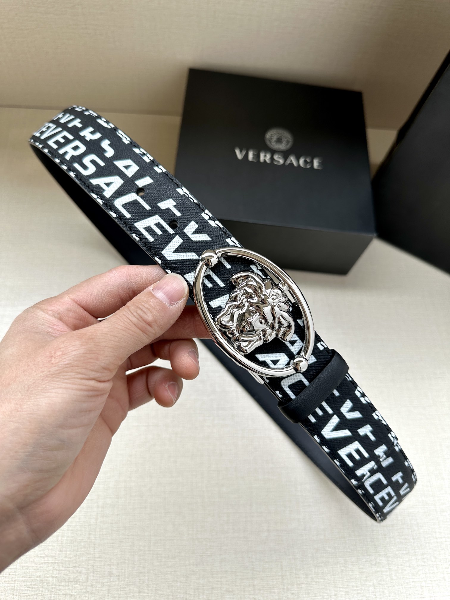 Versace Basic Belt S-m