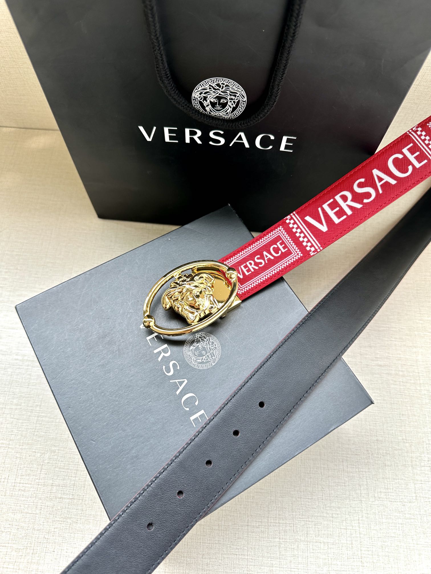 Versace Basic Belt S-m