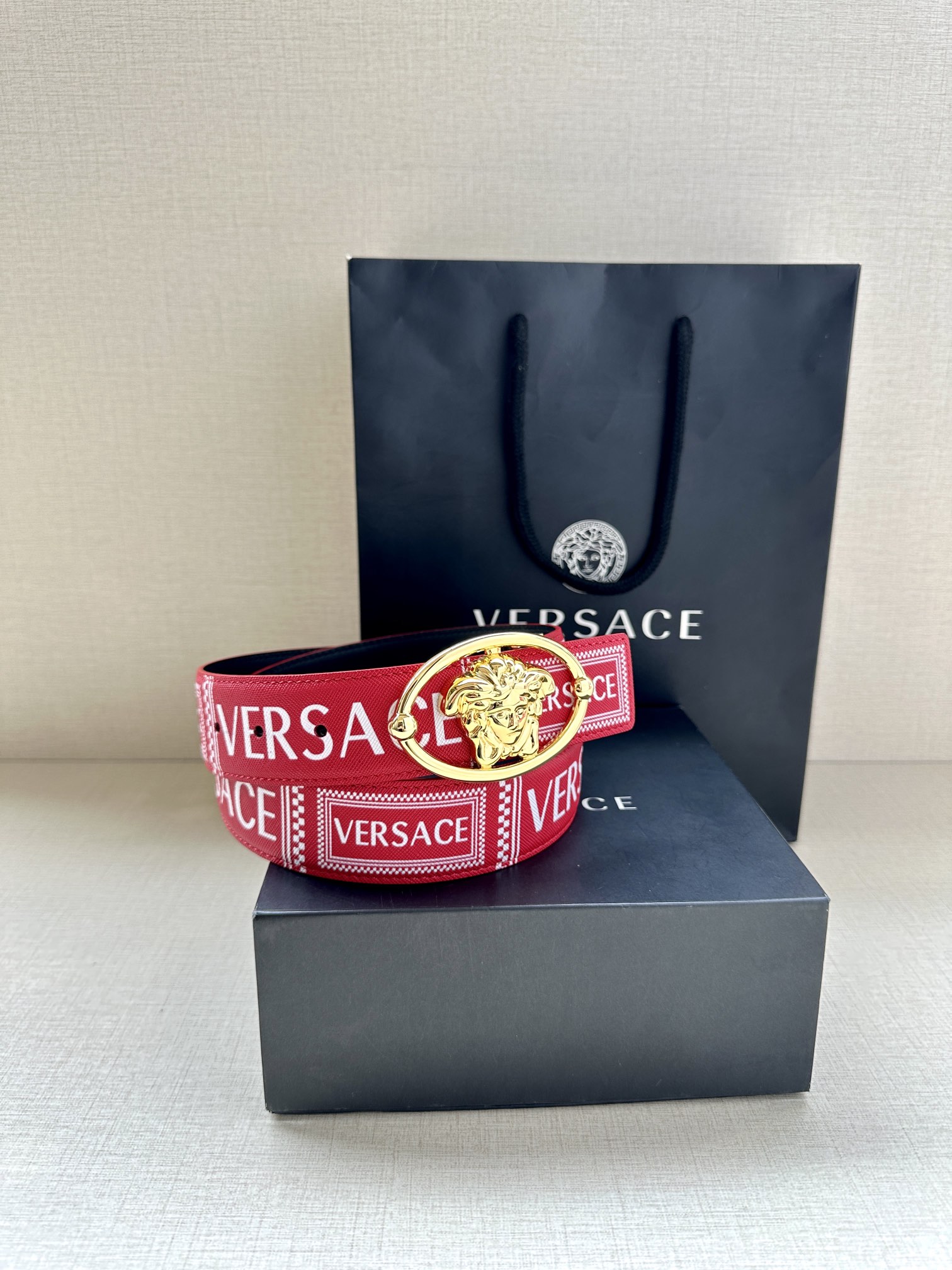 Versace Basic Belt S-m