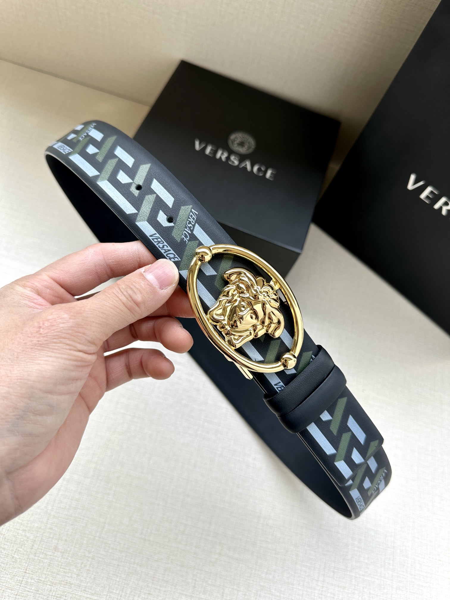 Versace Basic Belt S-m