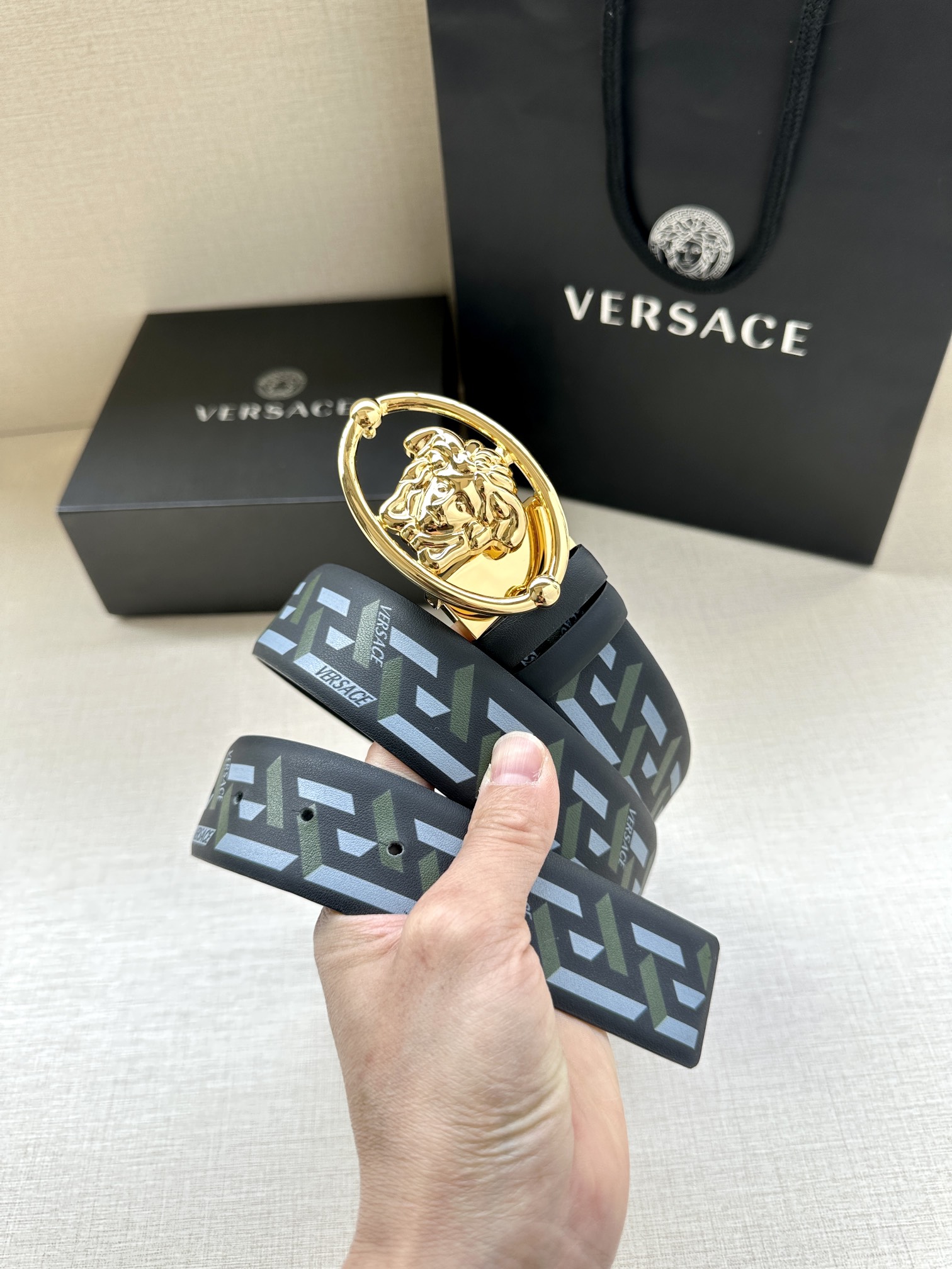 Versace Basic Belt S-m