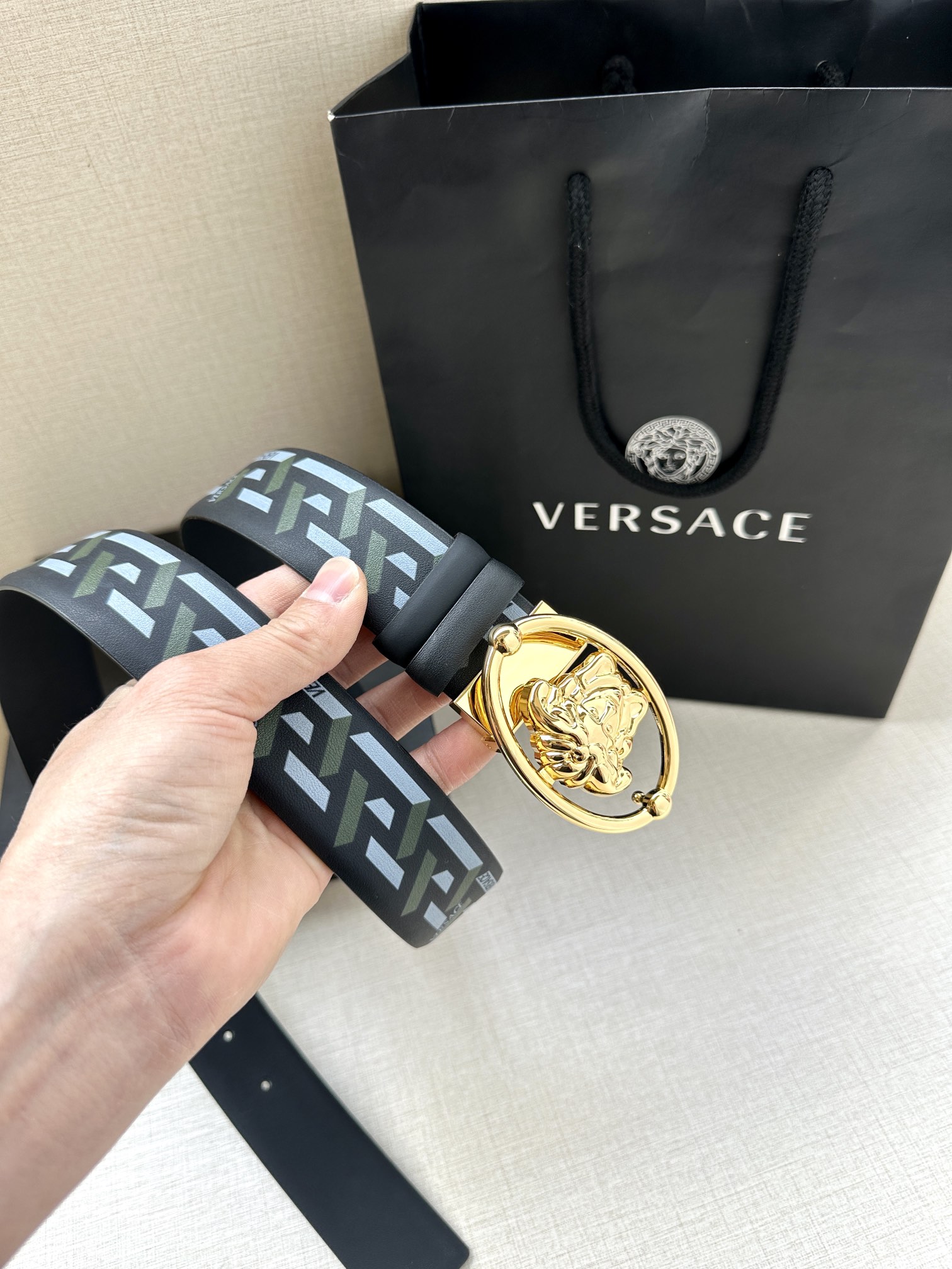 Versace Basic Belt S-m