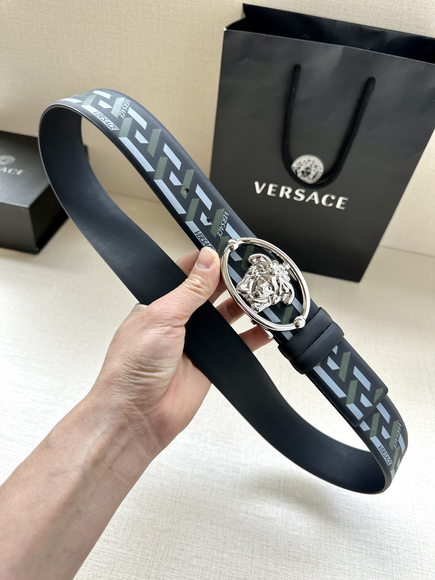 Versace Basic Belt S-m