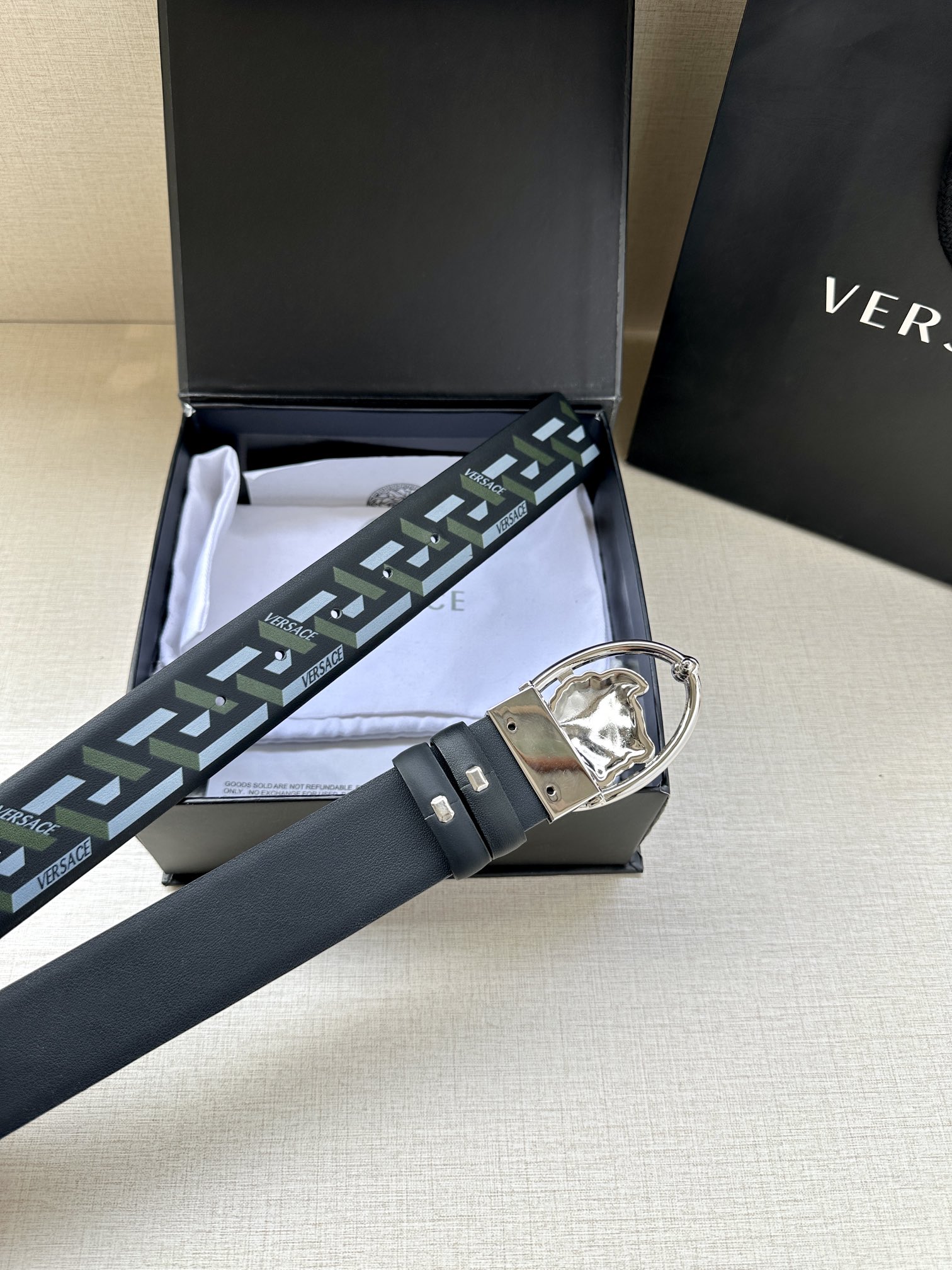 Versace Basic Belt S-m