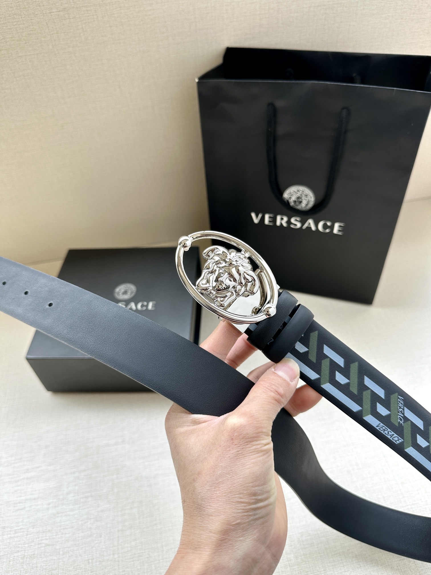 Versace Basic Belt S-m