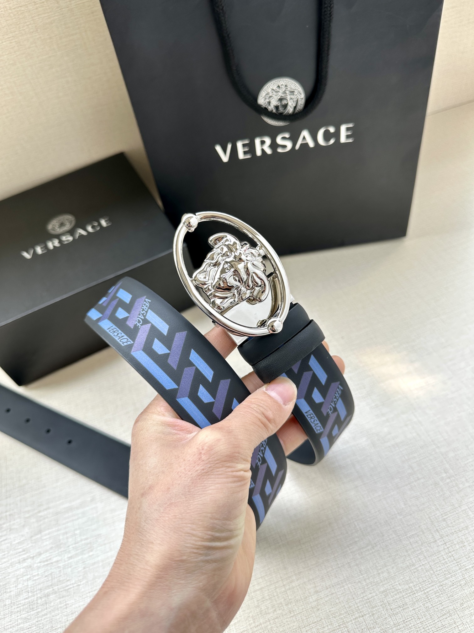 Versace Basic Belt S-m