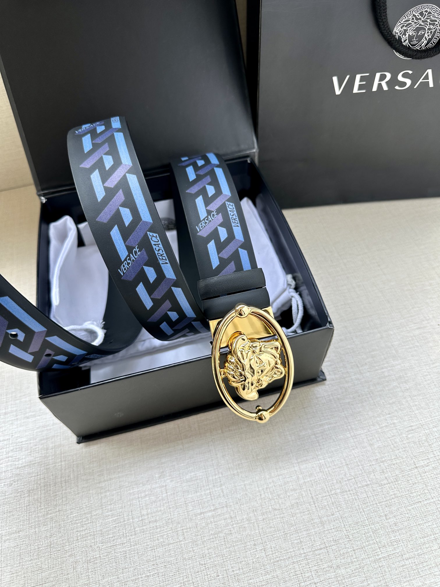 Versace Basic Belt S-m