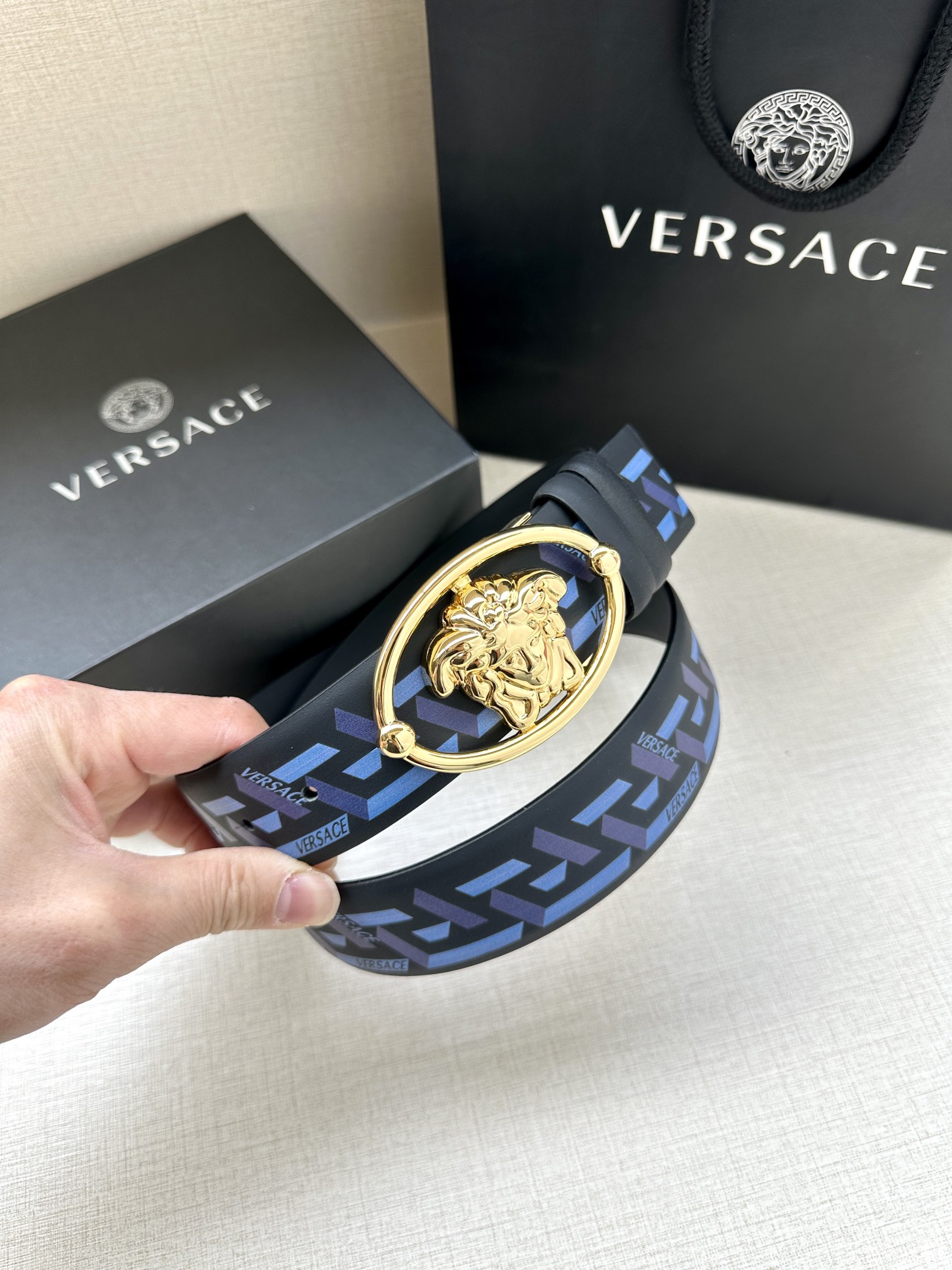 Versace Basic Belt S-m