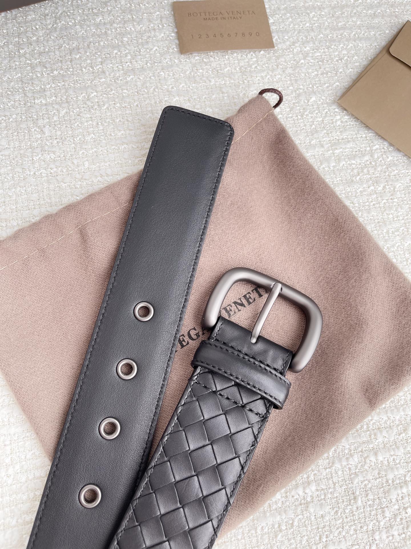 Bottega Veneta Basic Belt Cow Leather M