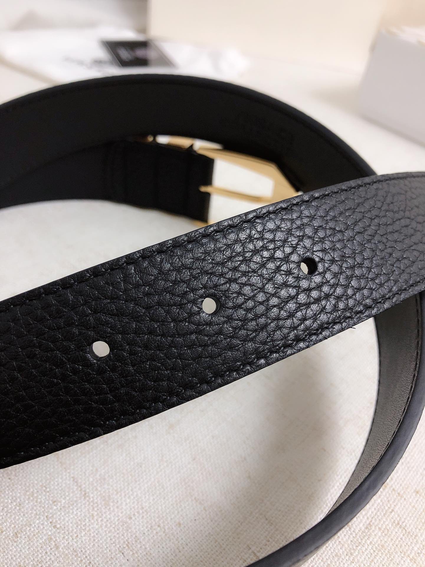 Versace Leather Belt Cow Leather M