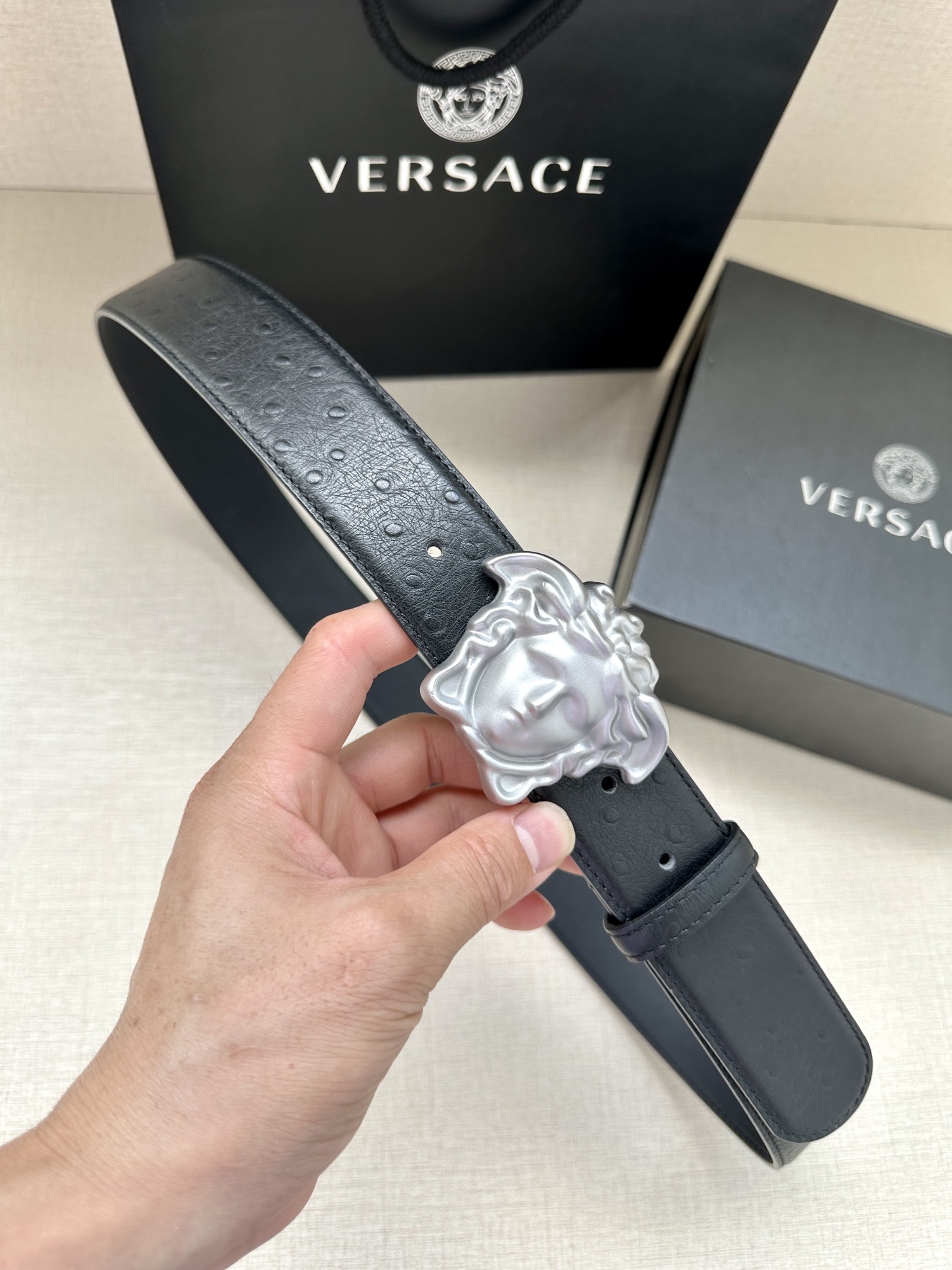 Versace Male Basic Belt S-m
