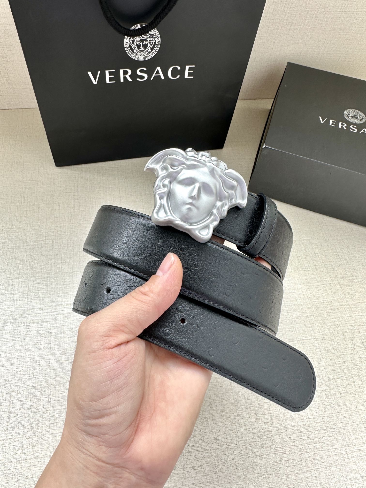 Versace Male Basic Belt S-m