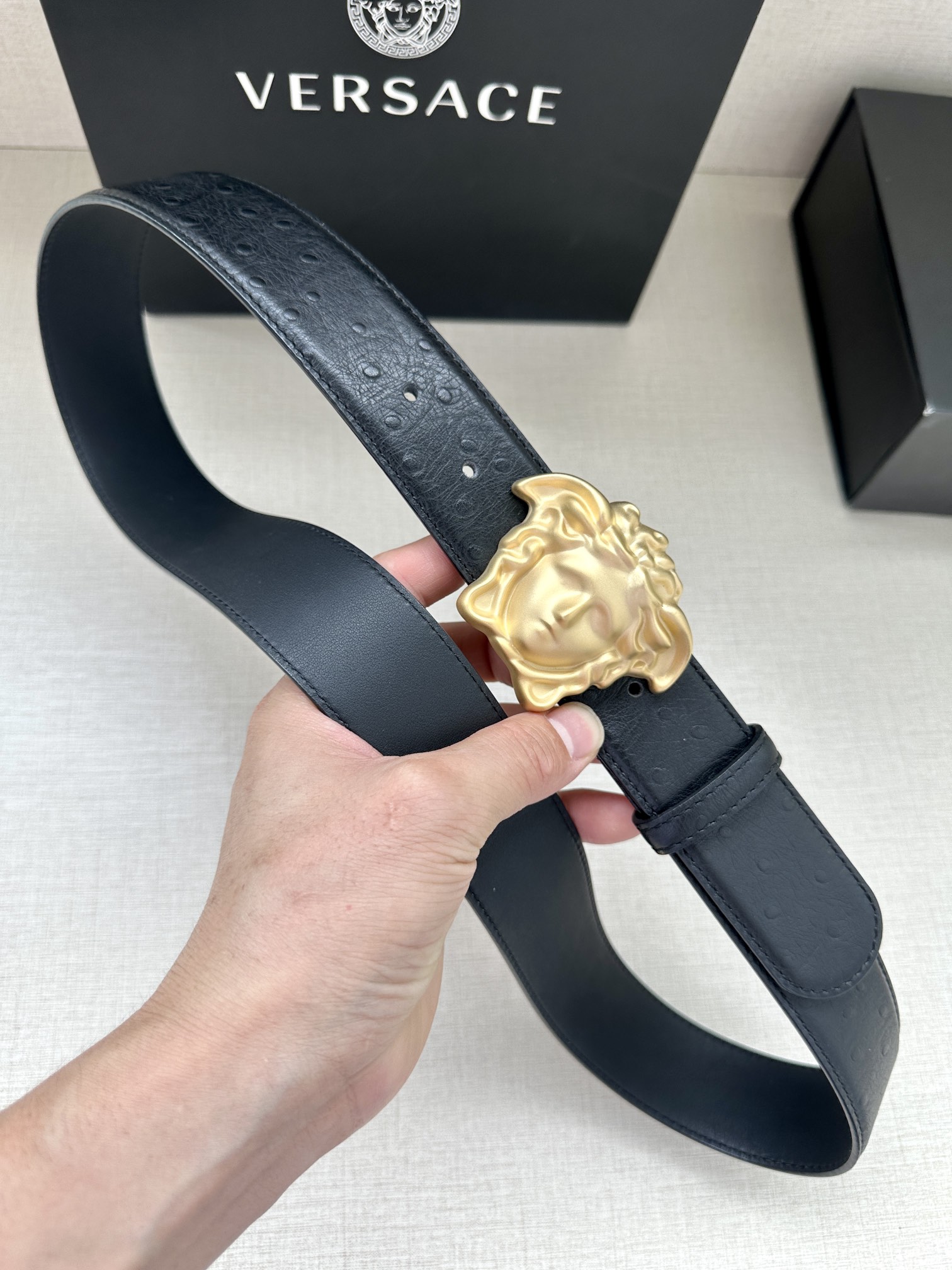 Versace Male Basic Belt S-m