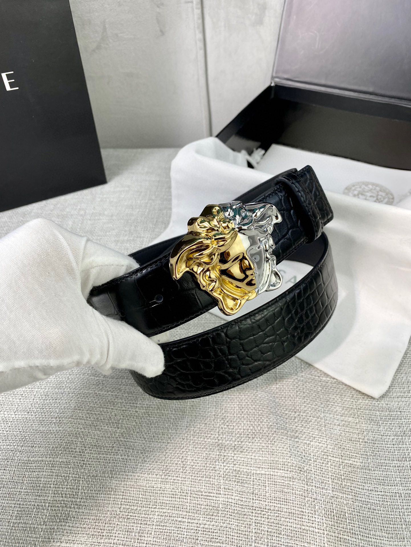Versace Male Basic Belt S-m