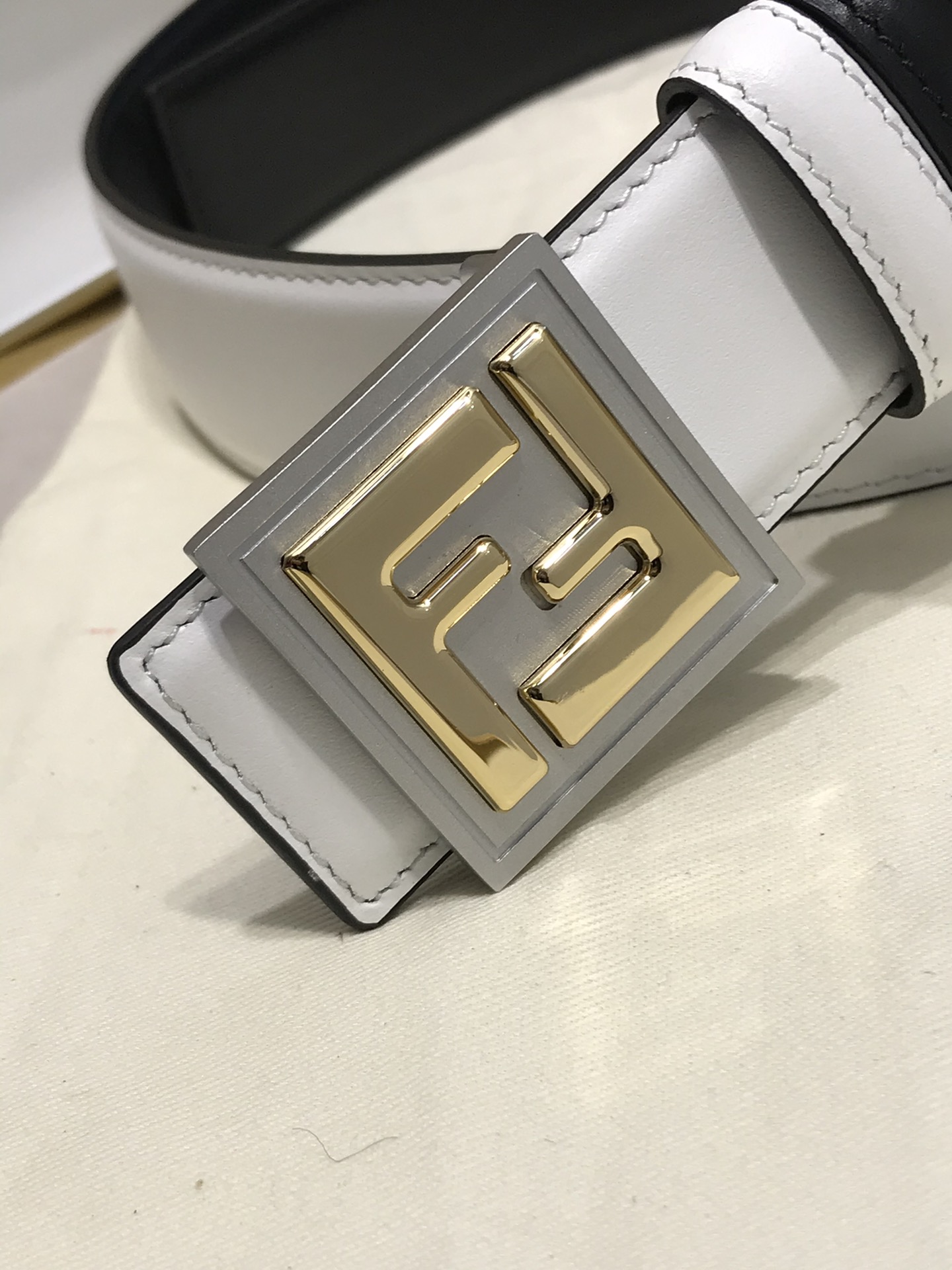 Fendi Leather Belt 35mm