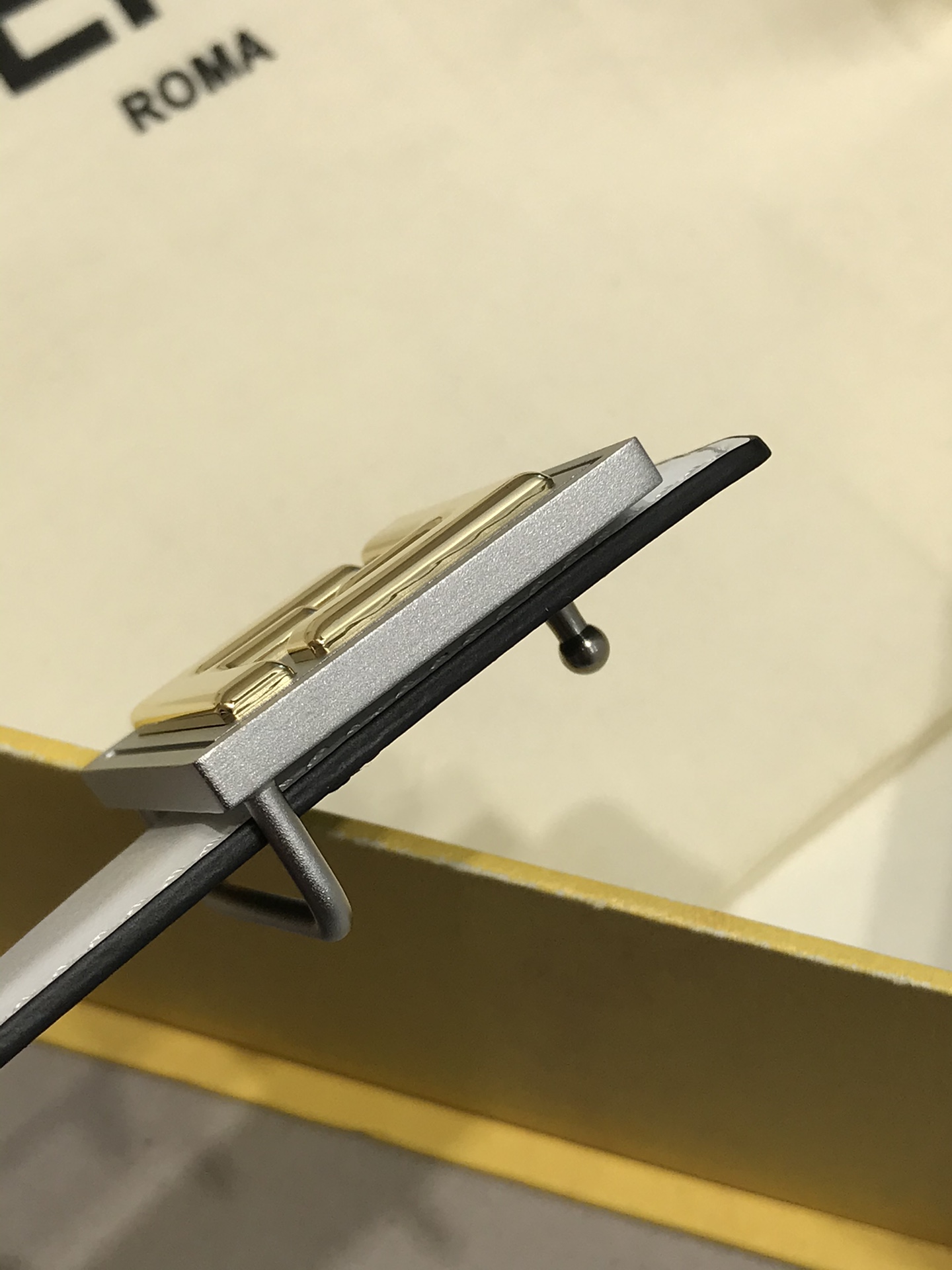 Fendi Leather Belt 35mm