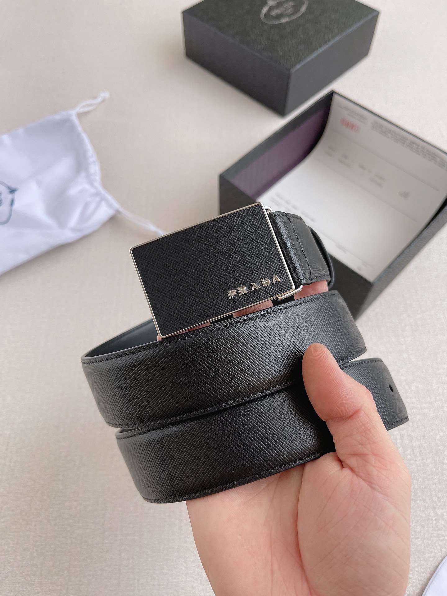 Prada Basic Belt