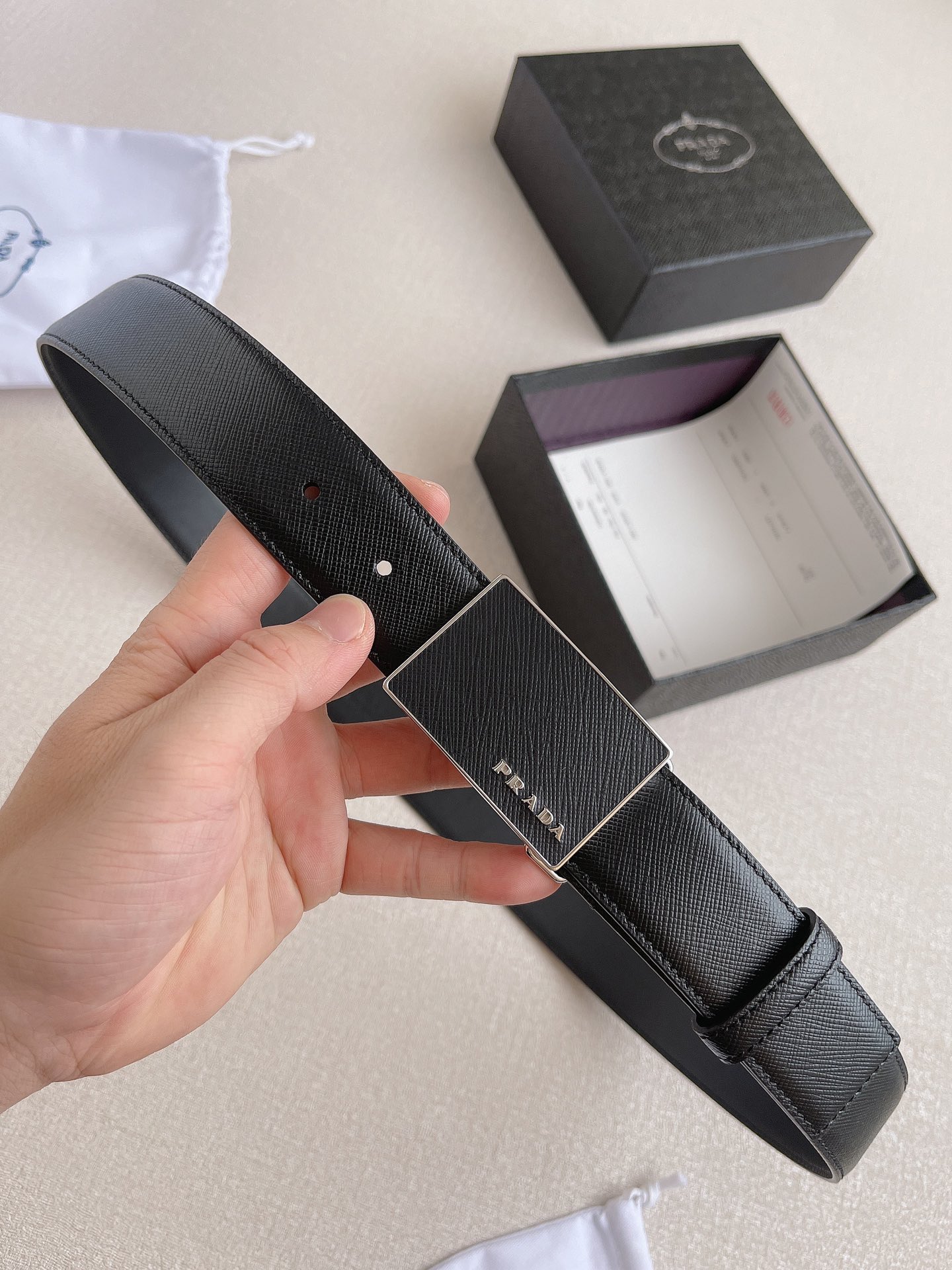 Prada Basic Belt