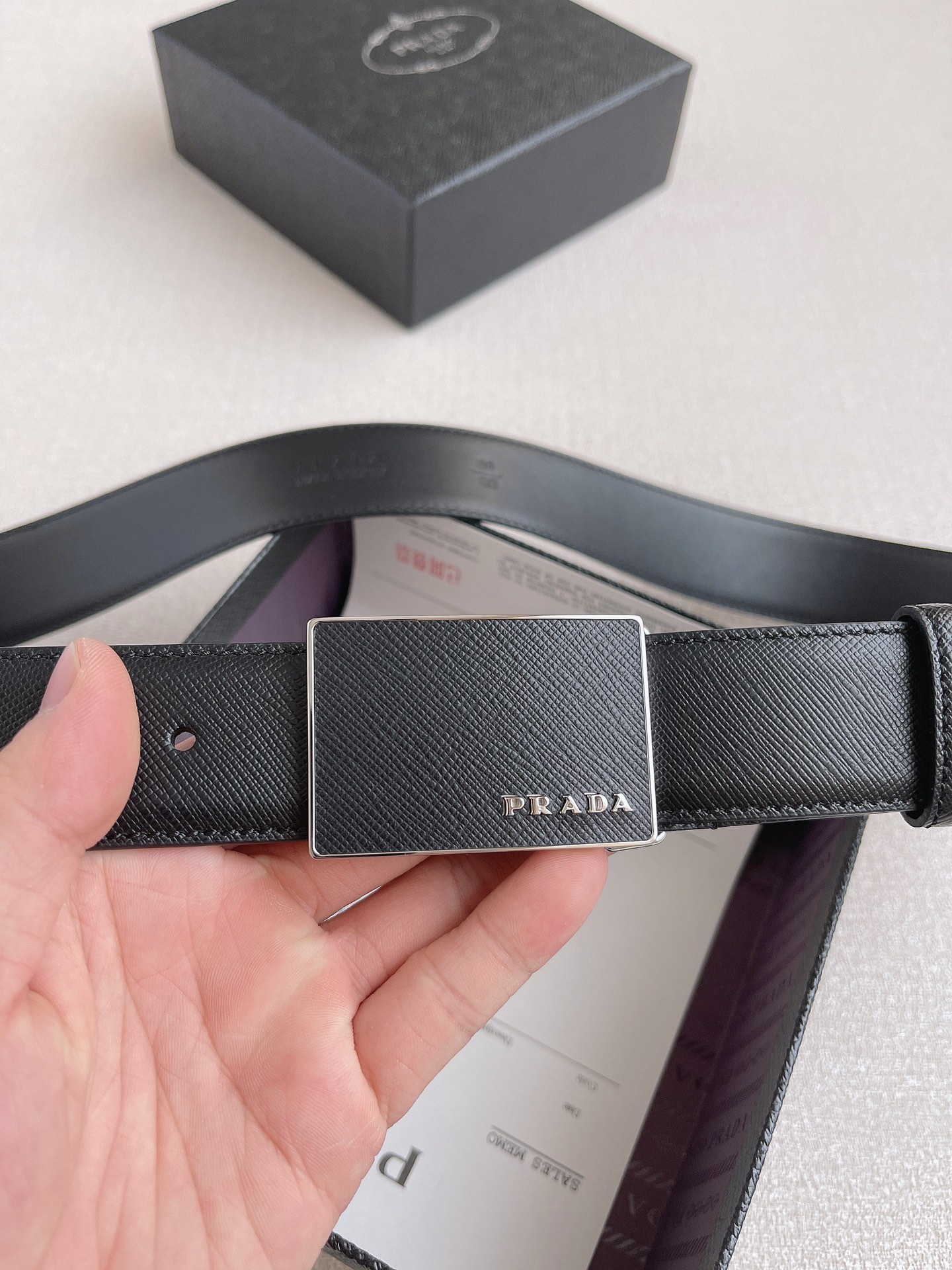 Prada Basic Belt