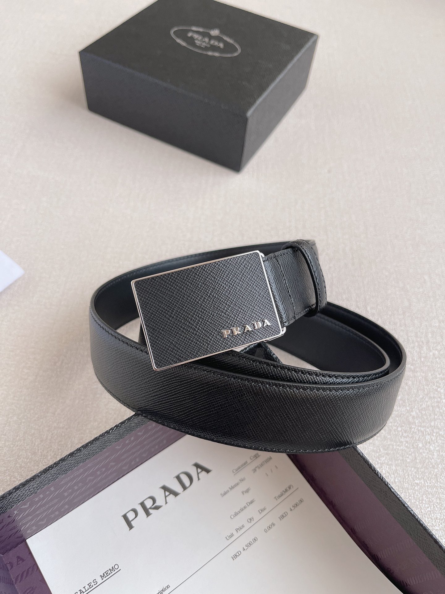 Prada Basic Belt