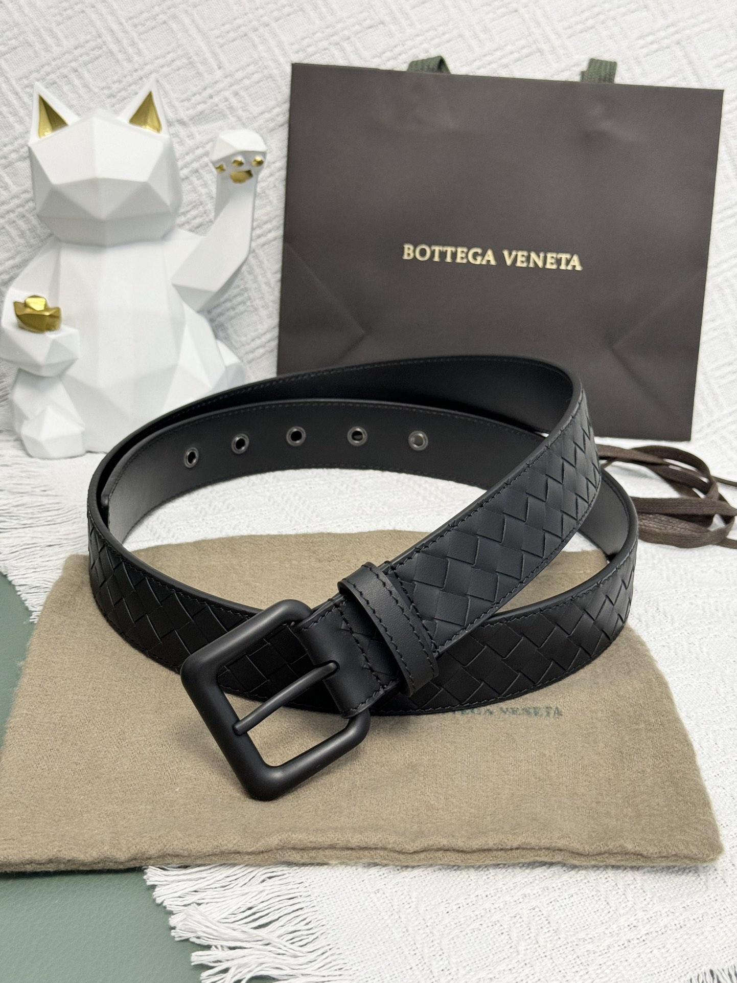 Bottega Veneta Basic Belt Cow Leather M