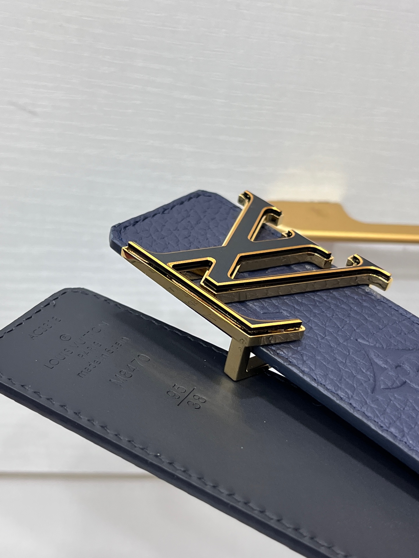 Louis Vuitton Basic Belt Silver 40mm-s-m-l