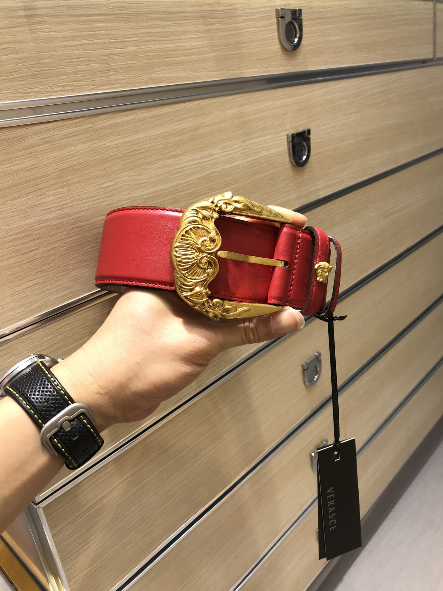 Balenciaga Basic Belt Cow Leather 50mm