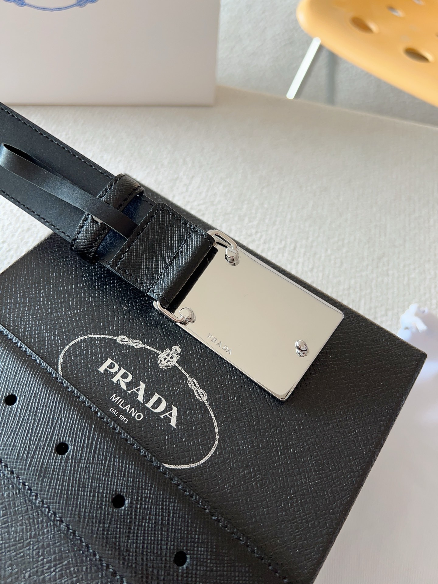 Prada Leather Belt 35mm