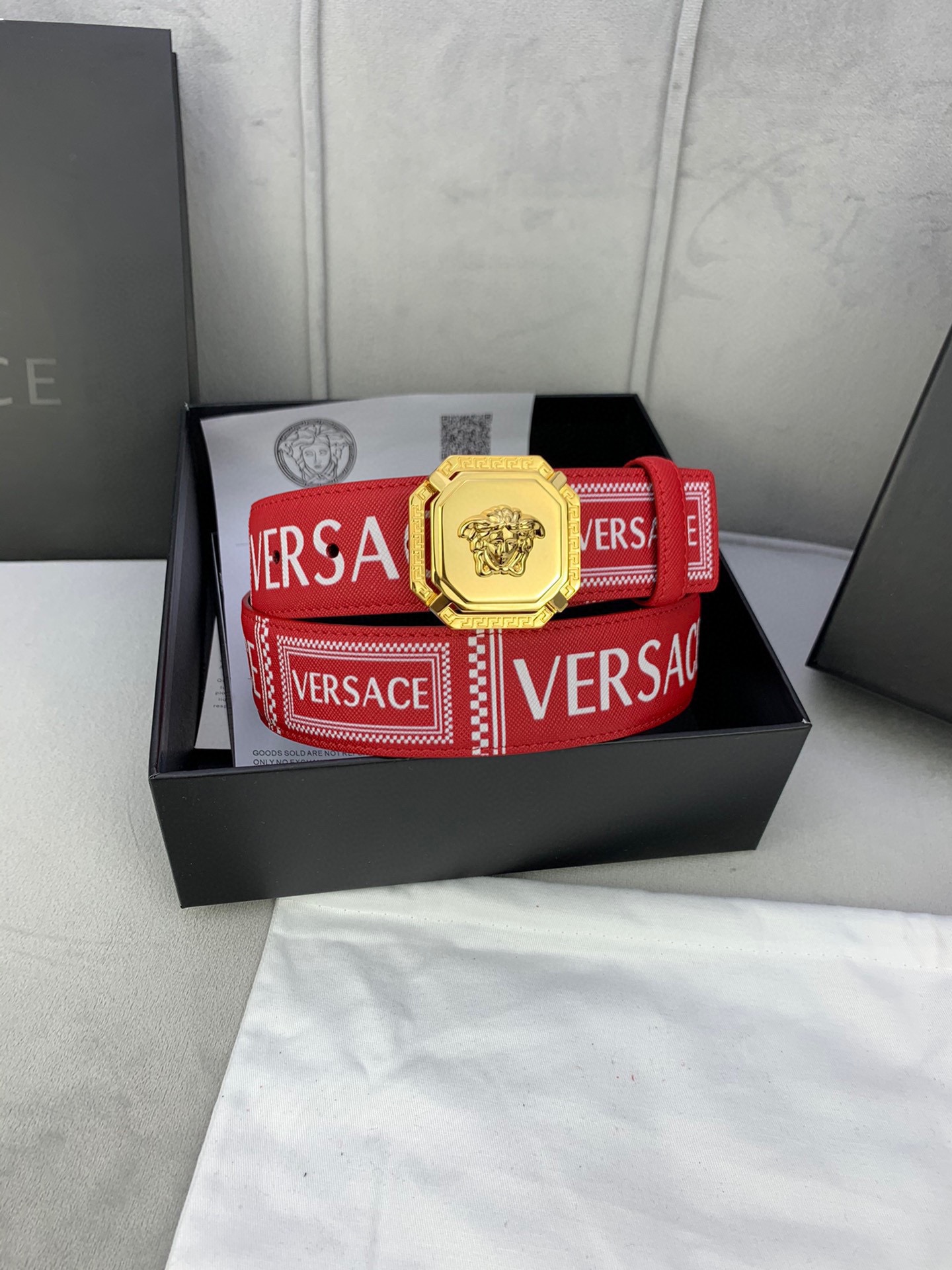 Versace Basic Belt S-m