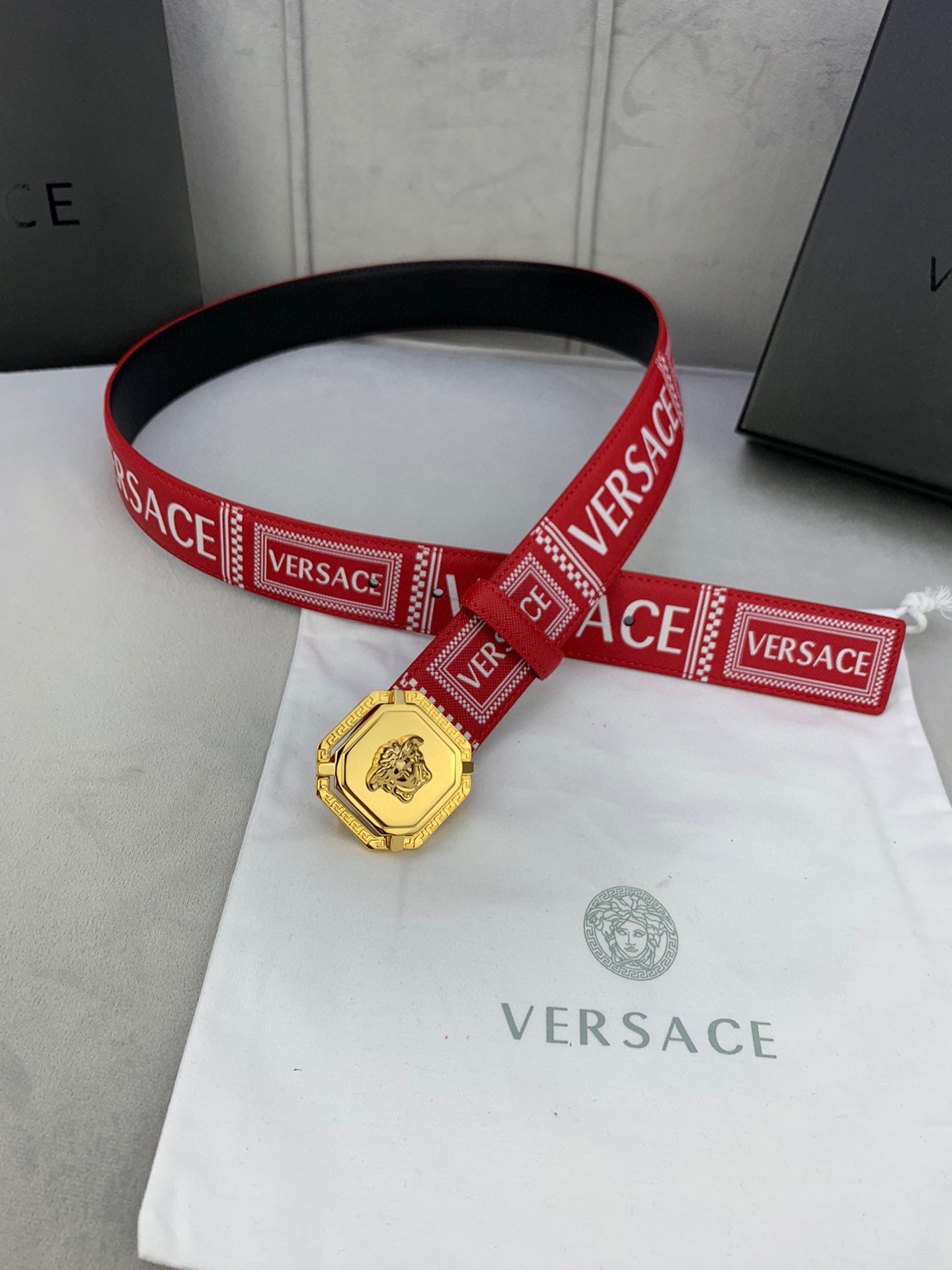 Versace Basic Belt S-m