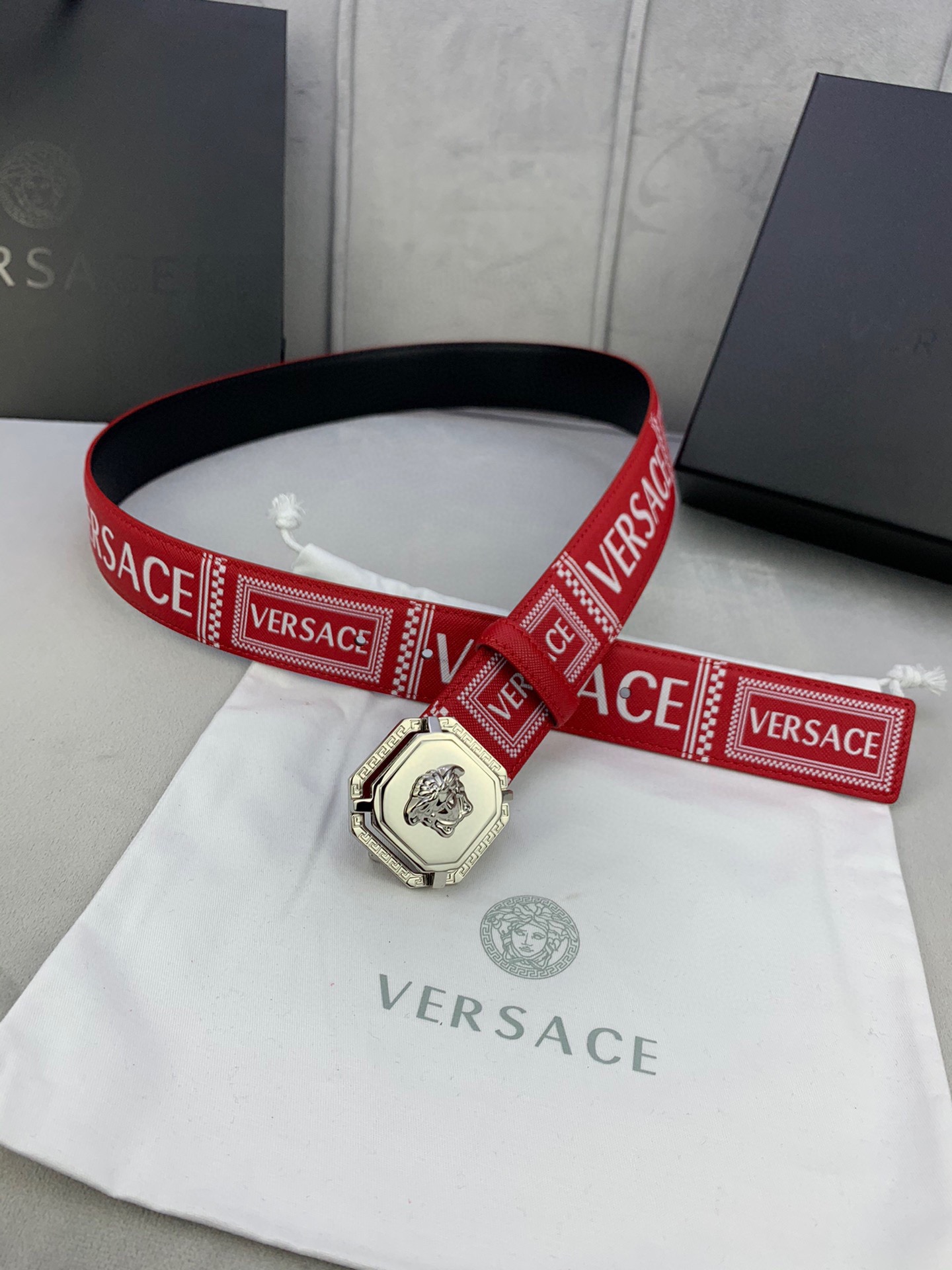Versace Basic Belt S-m