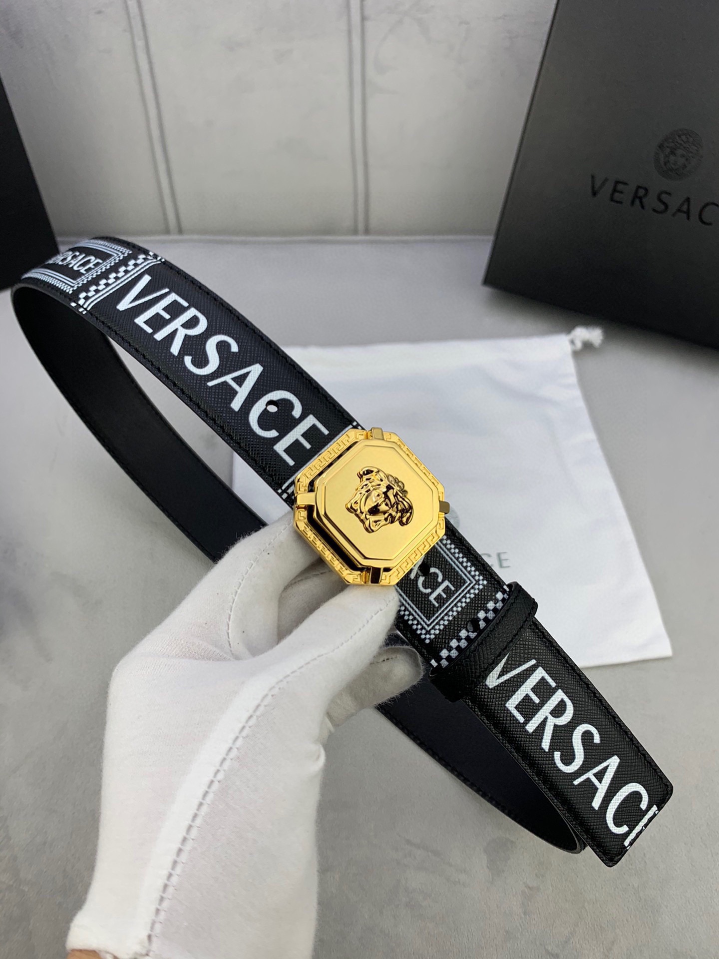 Versace Basic Belt S-m