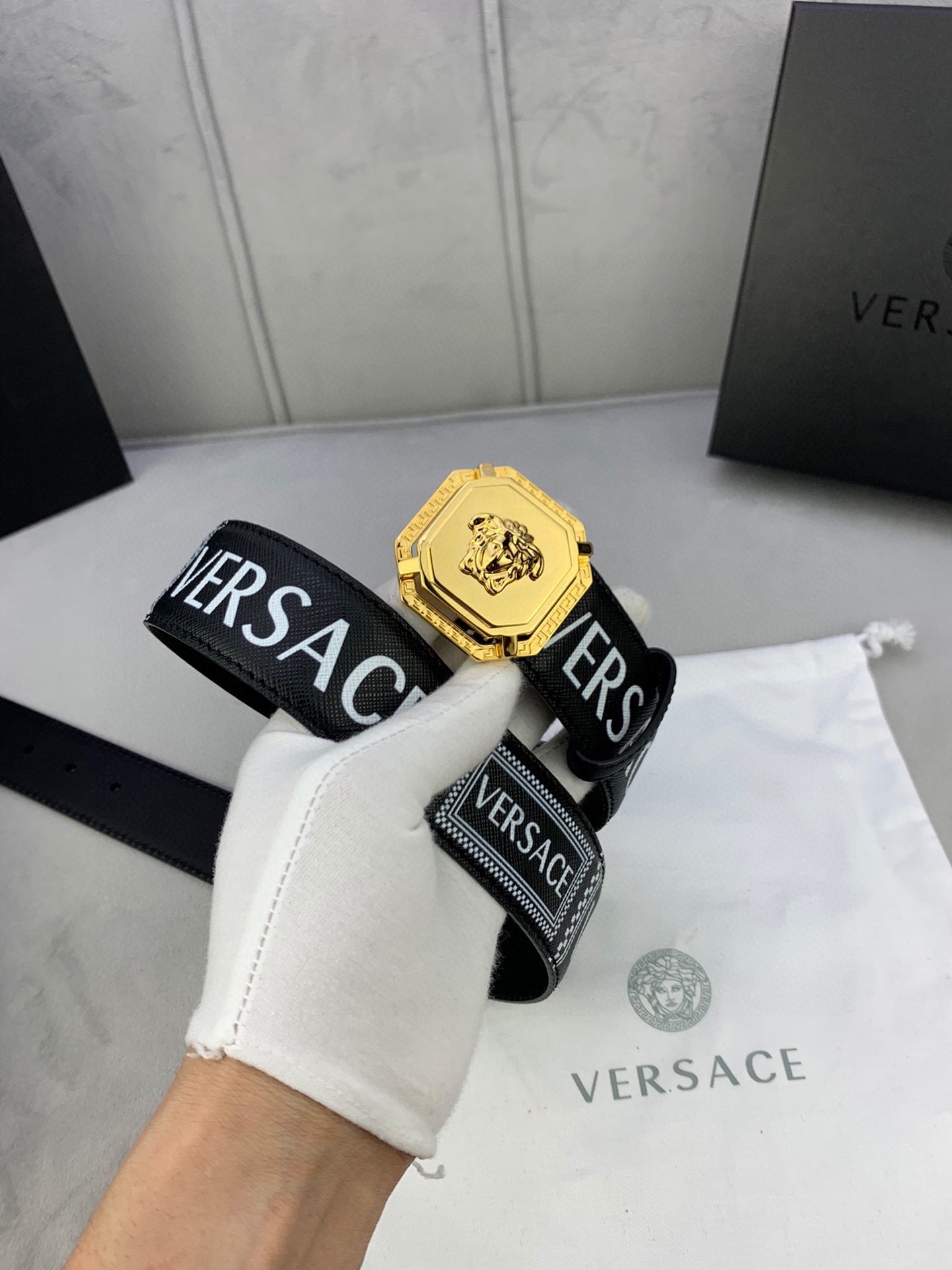 Versace Basic Belt S-m