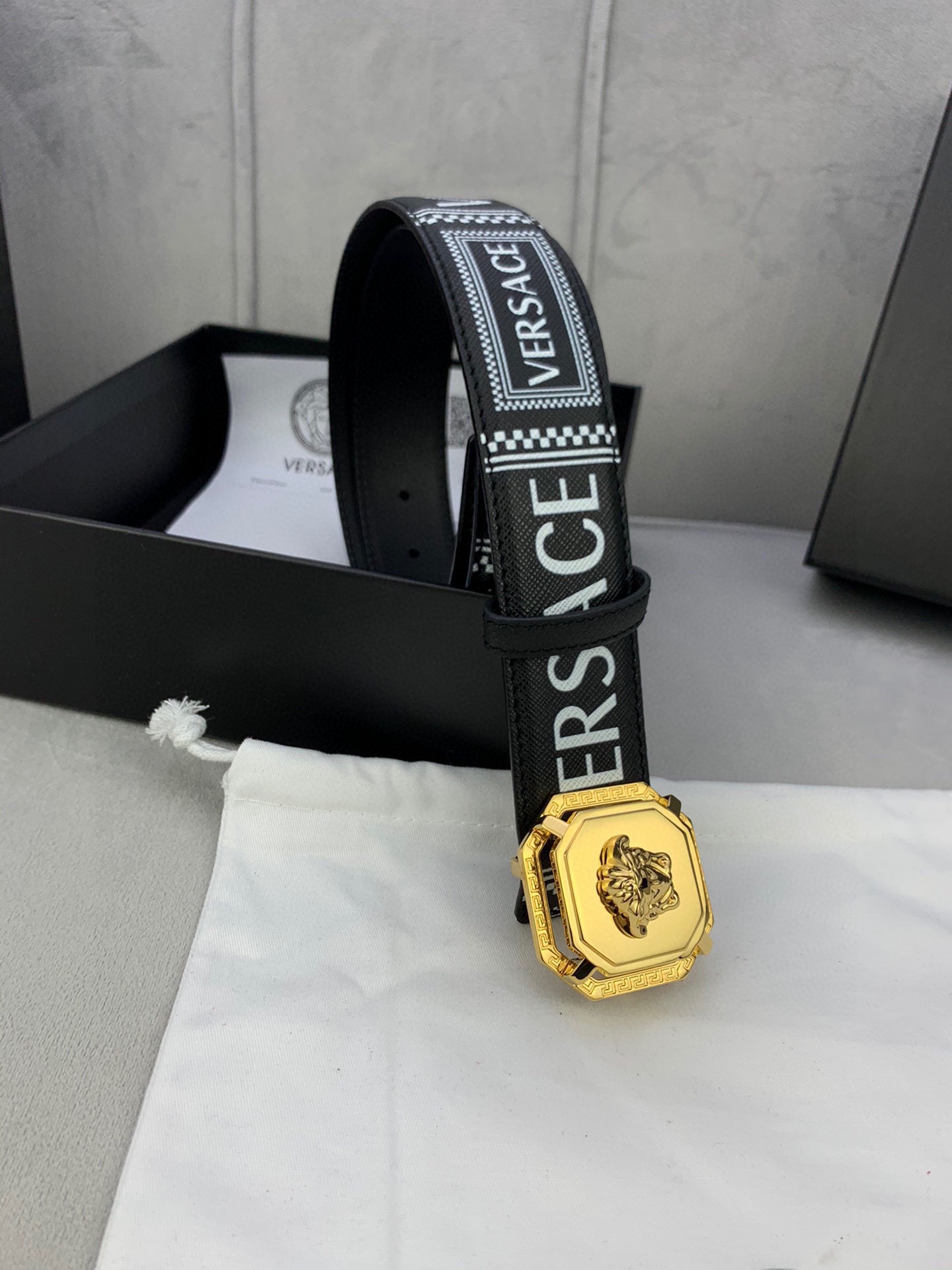 Versace Basic Belt S-m