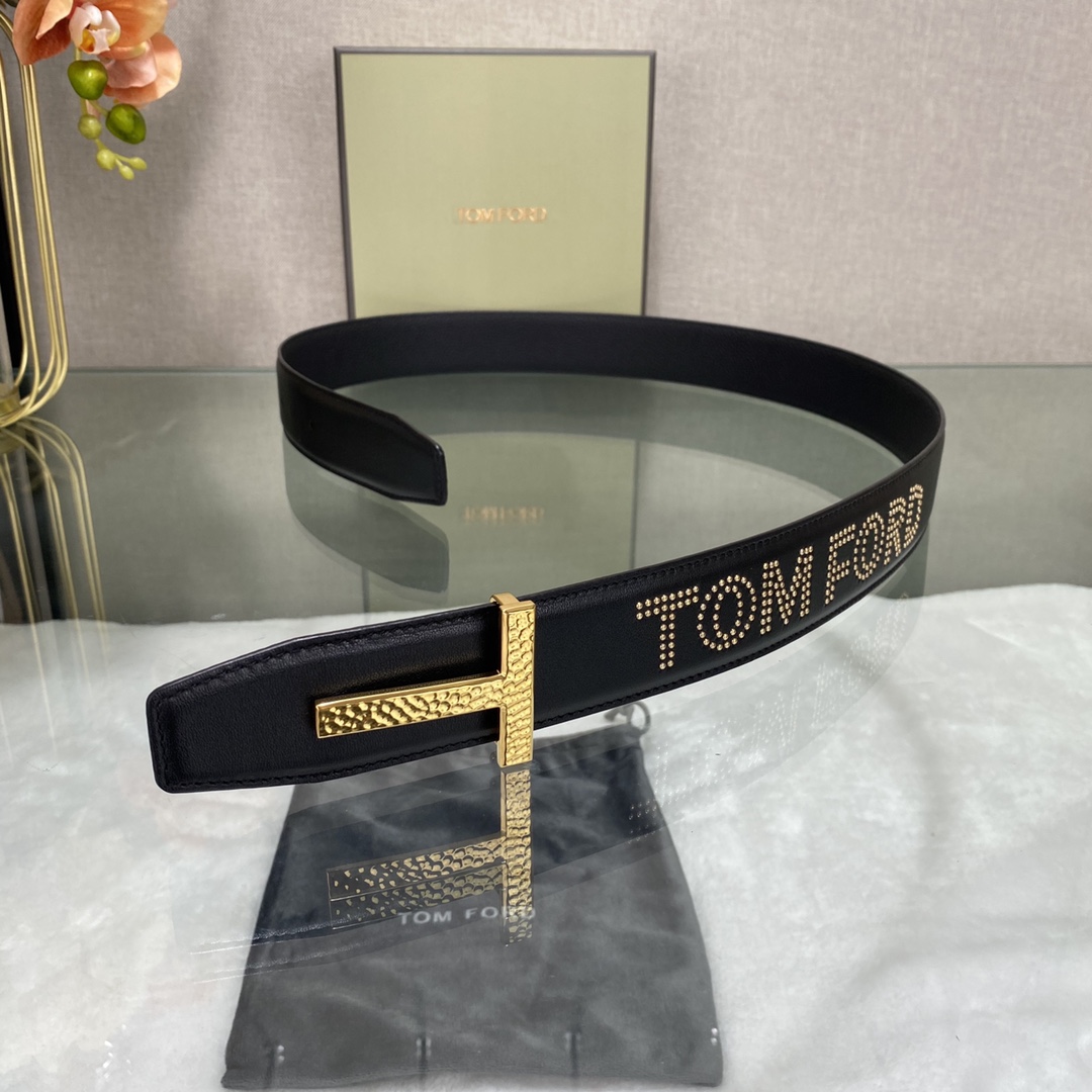 Tom Ford Basic Belt Top Grain Leather